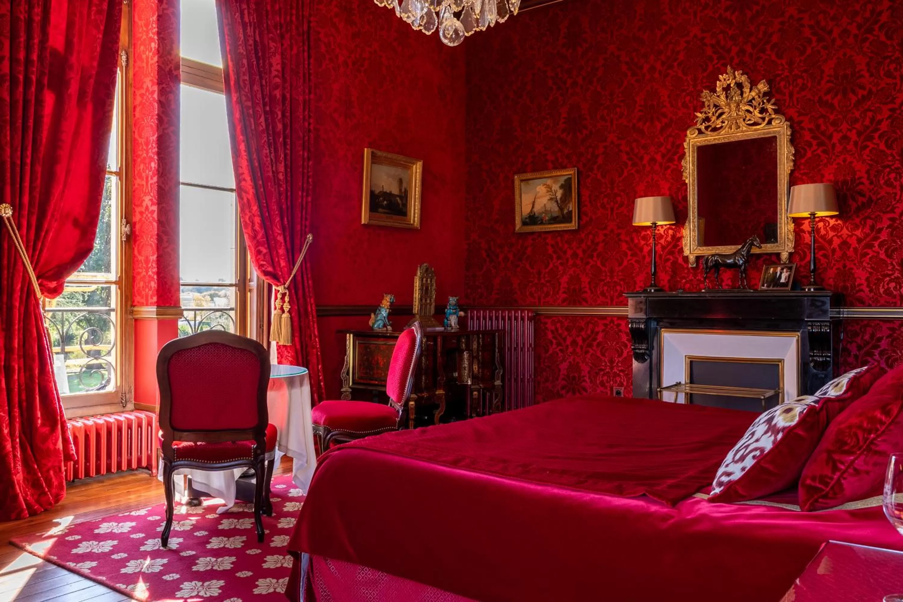 Living room, Seating Area in Château Pape Clément