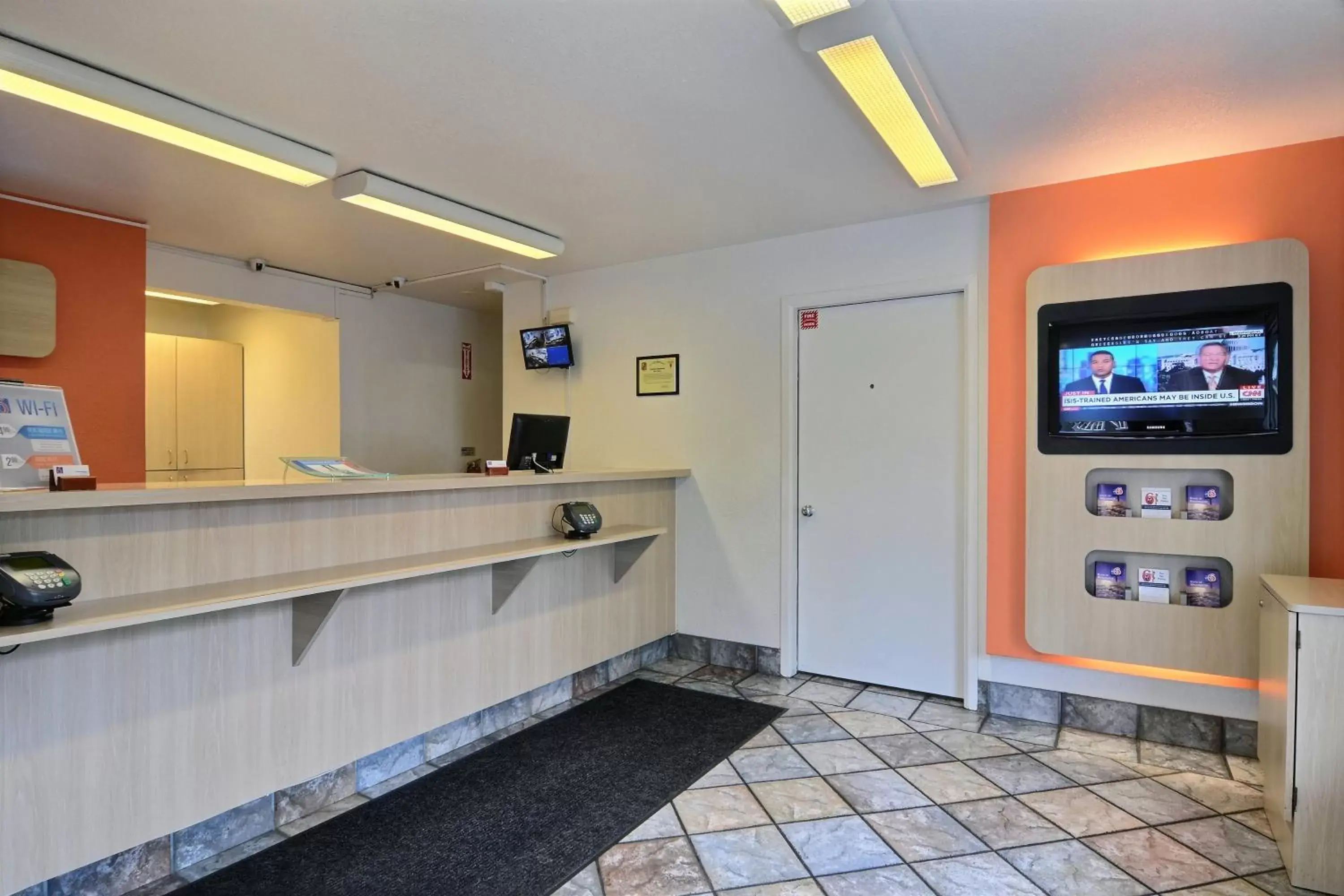 Lobby or reception in Motel 6-Tumwater, WA - Olympia Lobby or reception in Motel 6-Tumwater, WA - Olympia