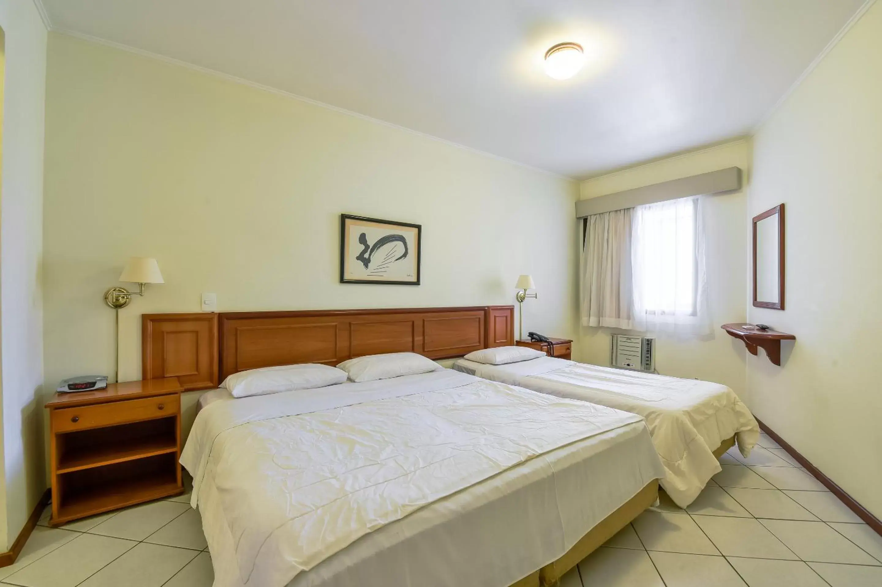 Bedroom, Bed in Capital O Park Tower, Campinas