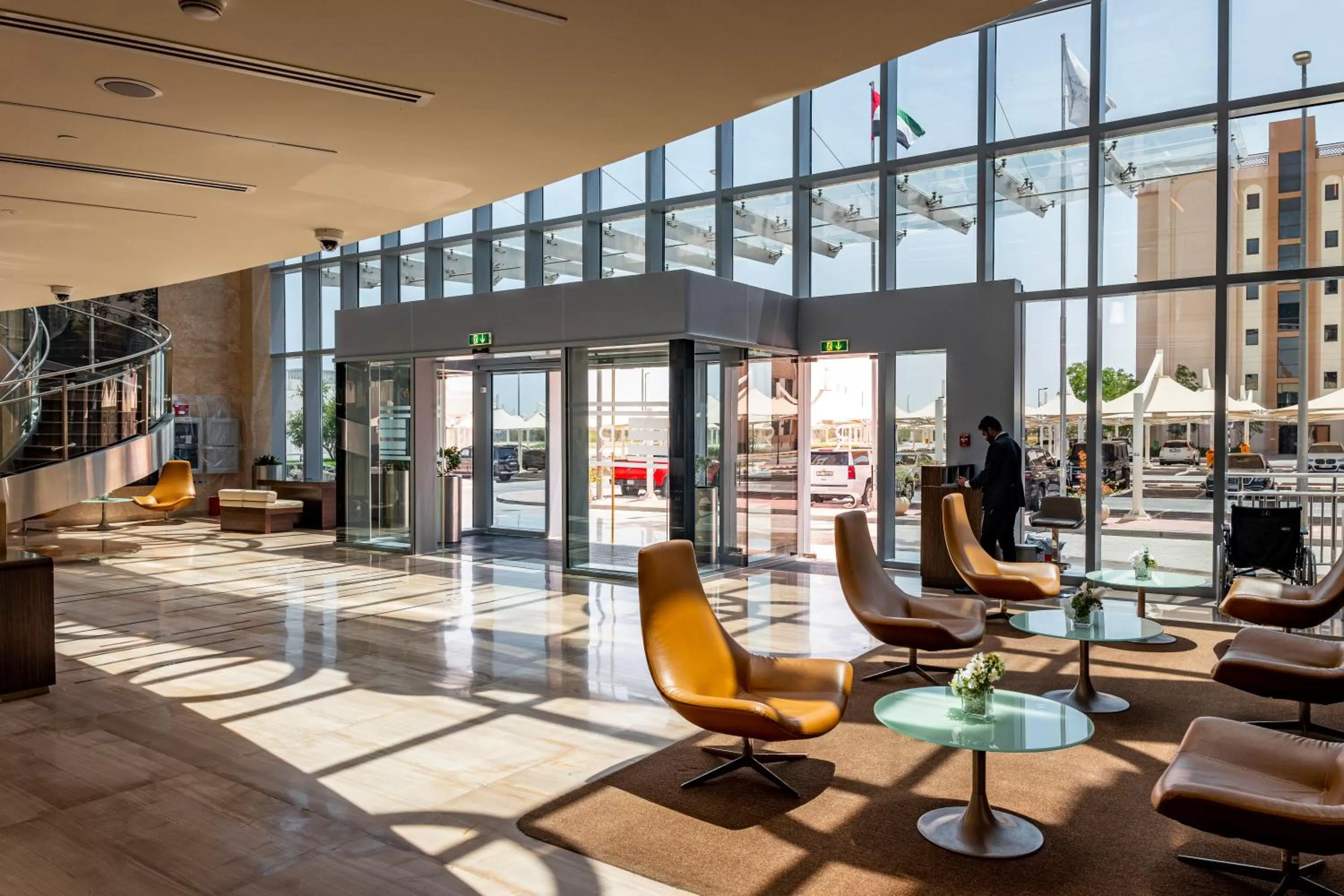 Lobby or reception in Remal Hotel & Villas Al Dhannah City