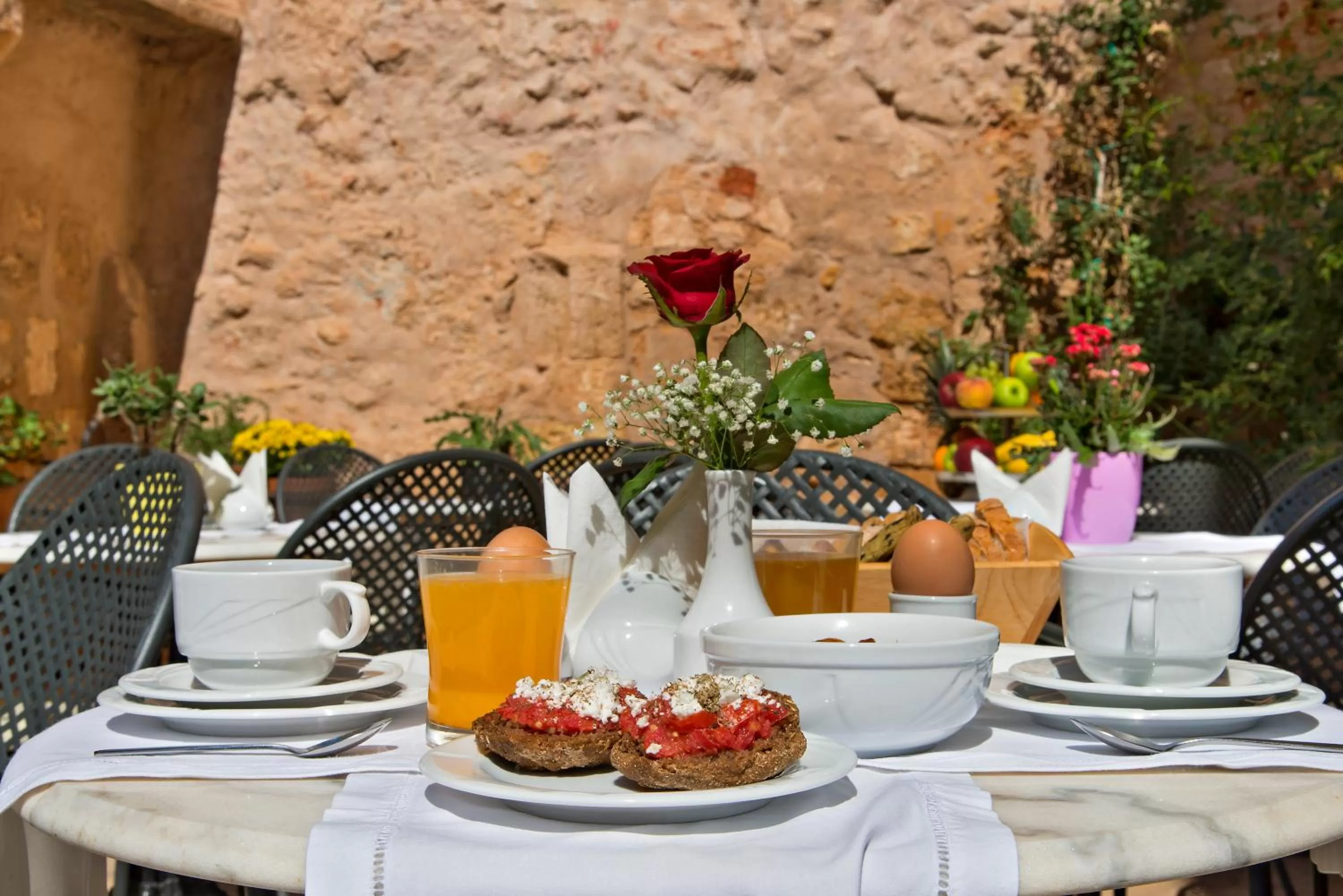 Breakfast in Ionas Boutique Hotel