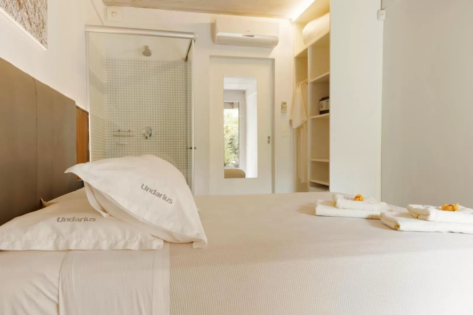 Bed in Undarius Hotel (exclusively gay men)