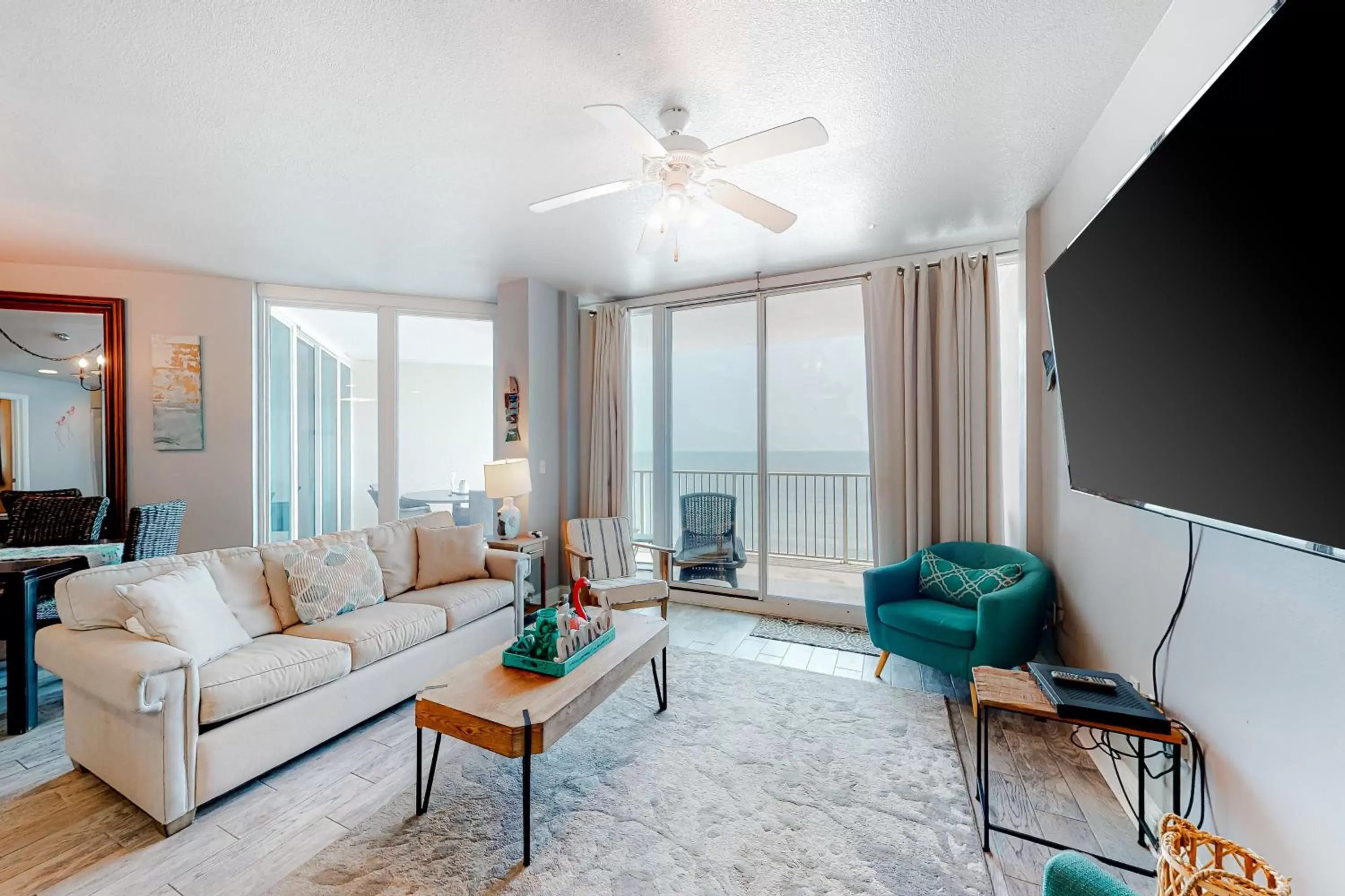 Seating Area in Lighthouse Condominiums IV