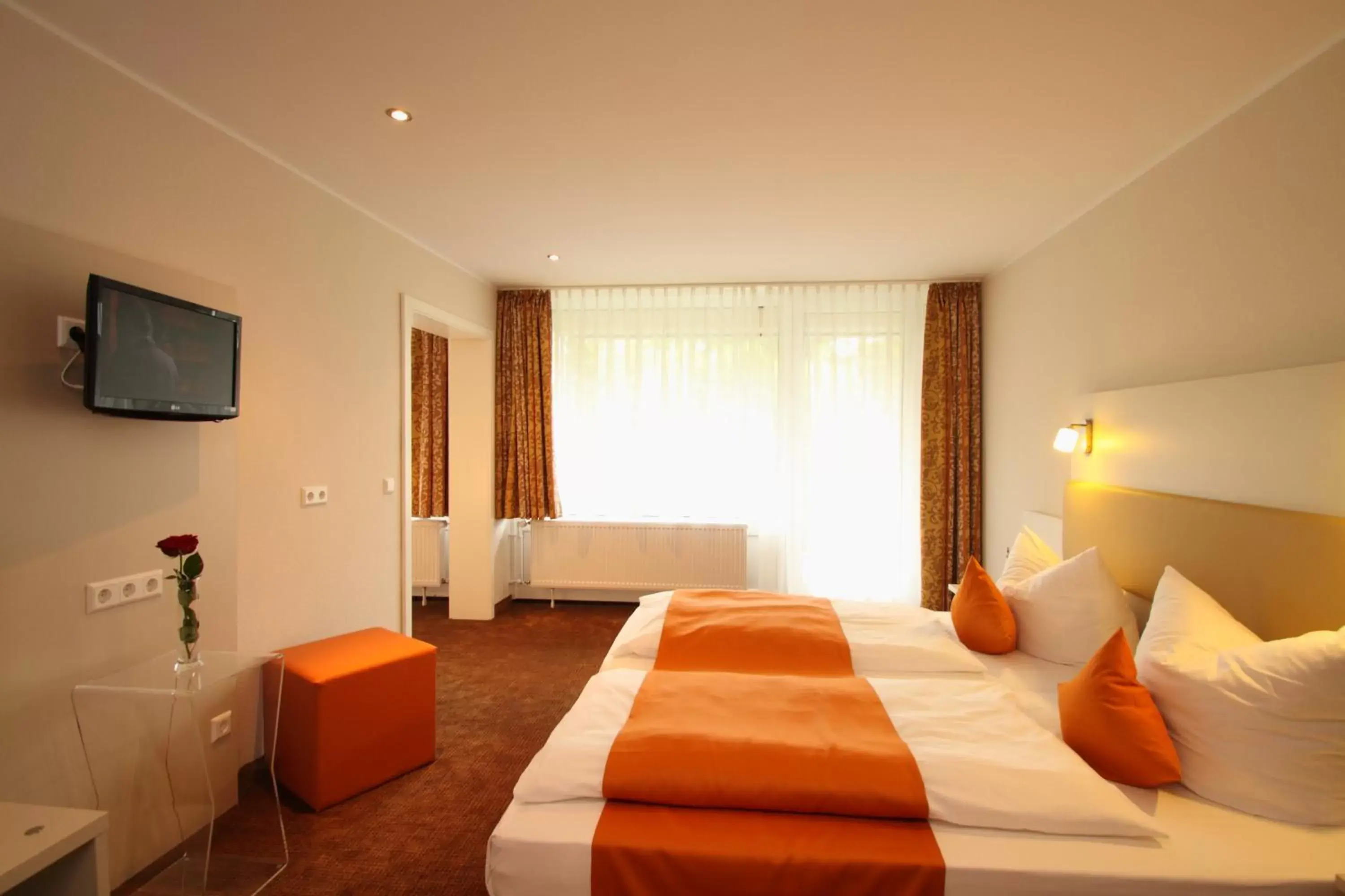 Bed, Room Photo in Sure Hotel by Best Western Bad Dürrheim