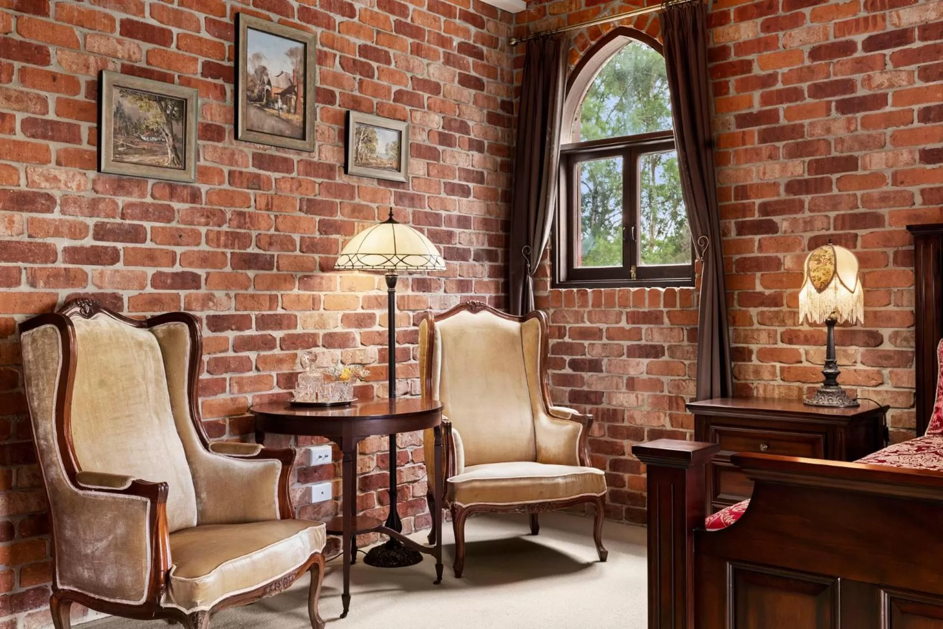 Seating Area in The Castle at Bonville