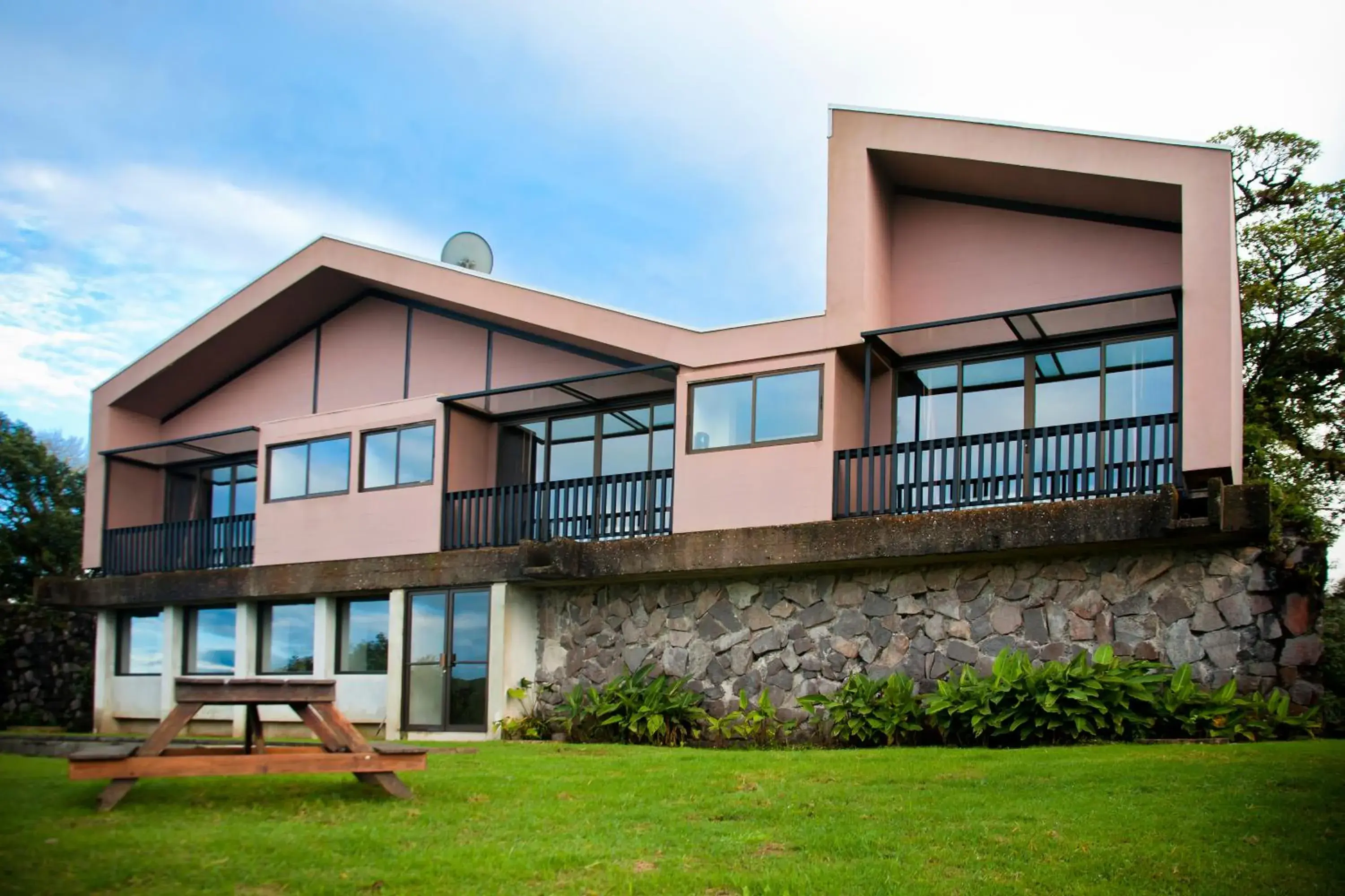 Garden in Poas Volcano Lodge