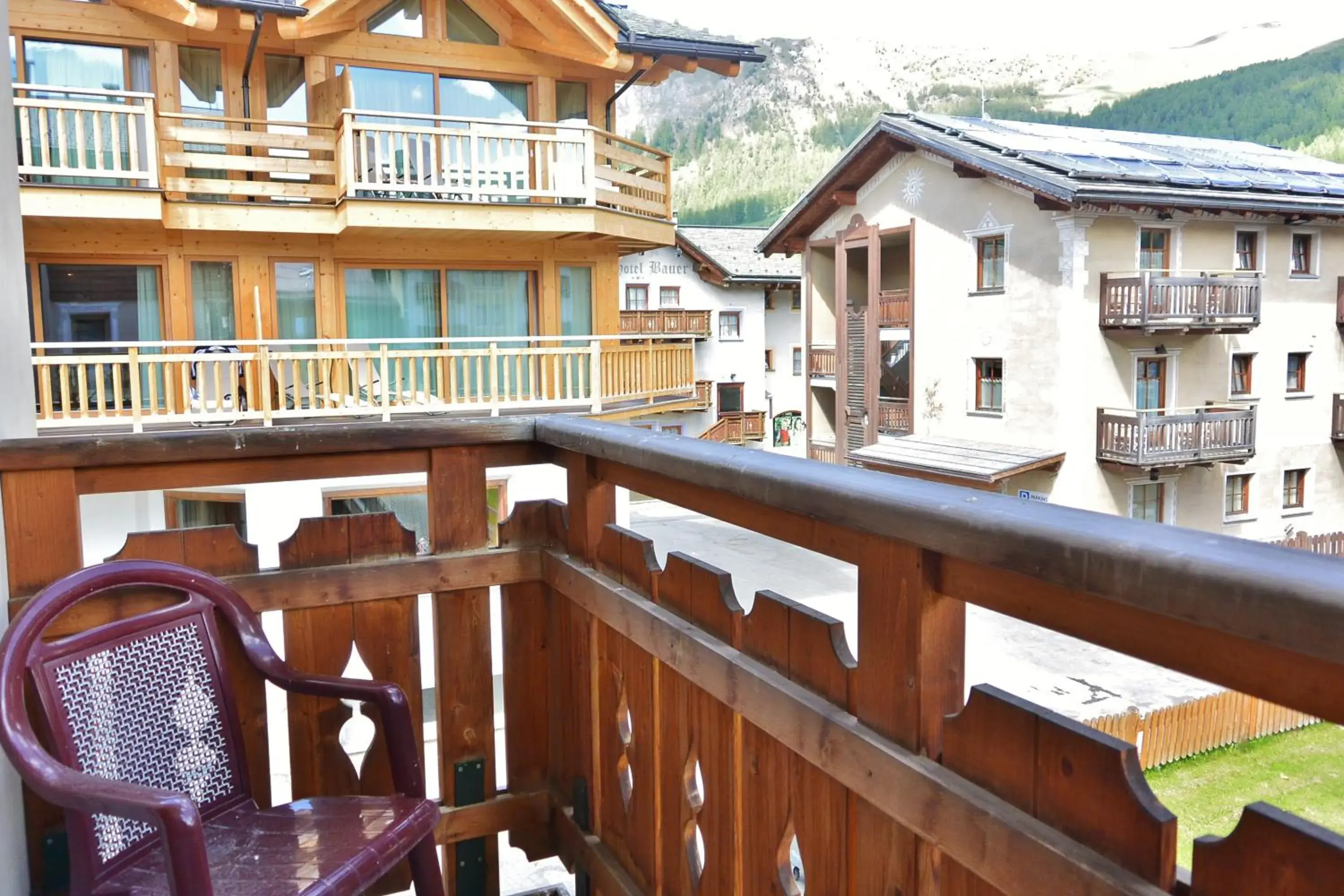 Balcony/Terrace in Hotel Garnì al Plan