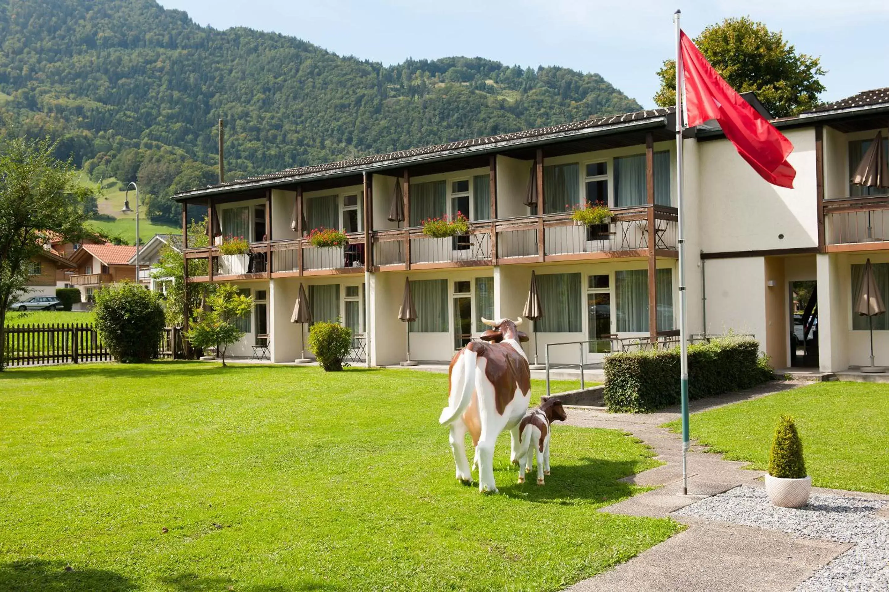 Property Building in Jungfrau Hotel Annex Alpine-Inn