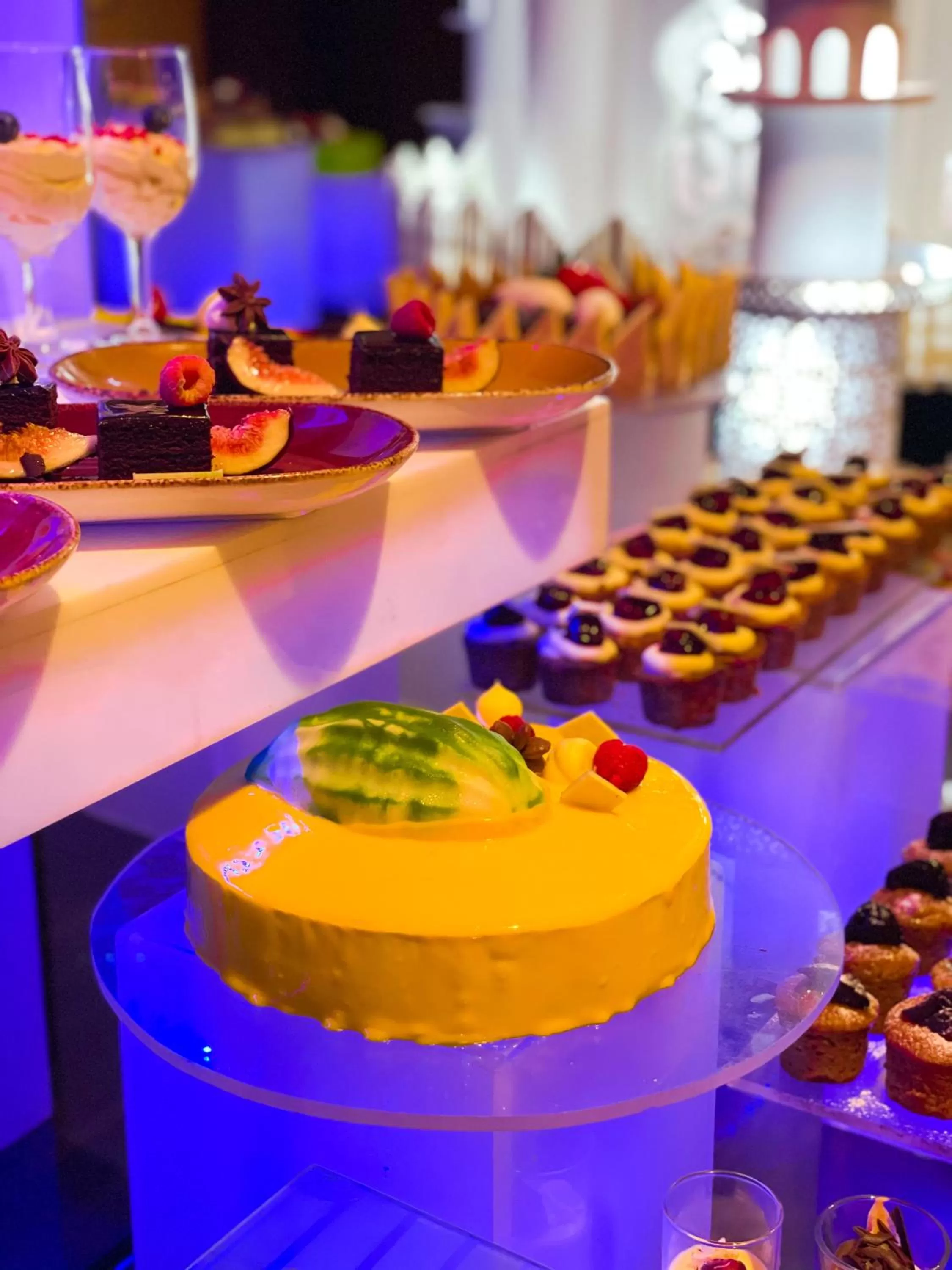 Food in Mövenpick Grand Al Bustan