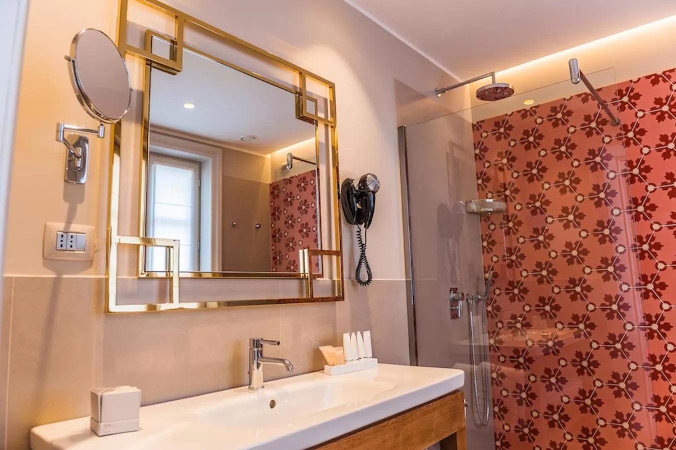 Bathroom in Hotel San Michele