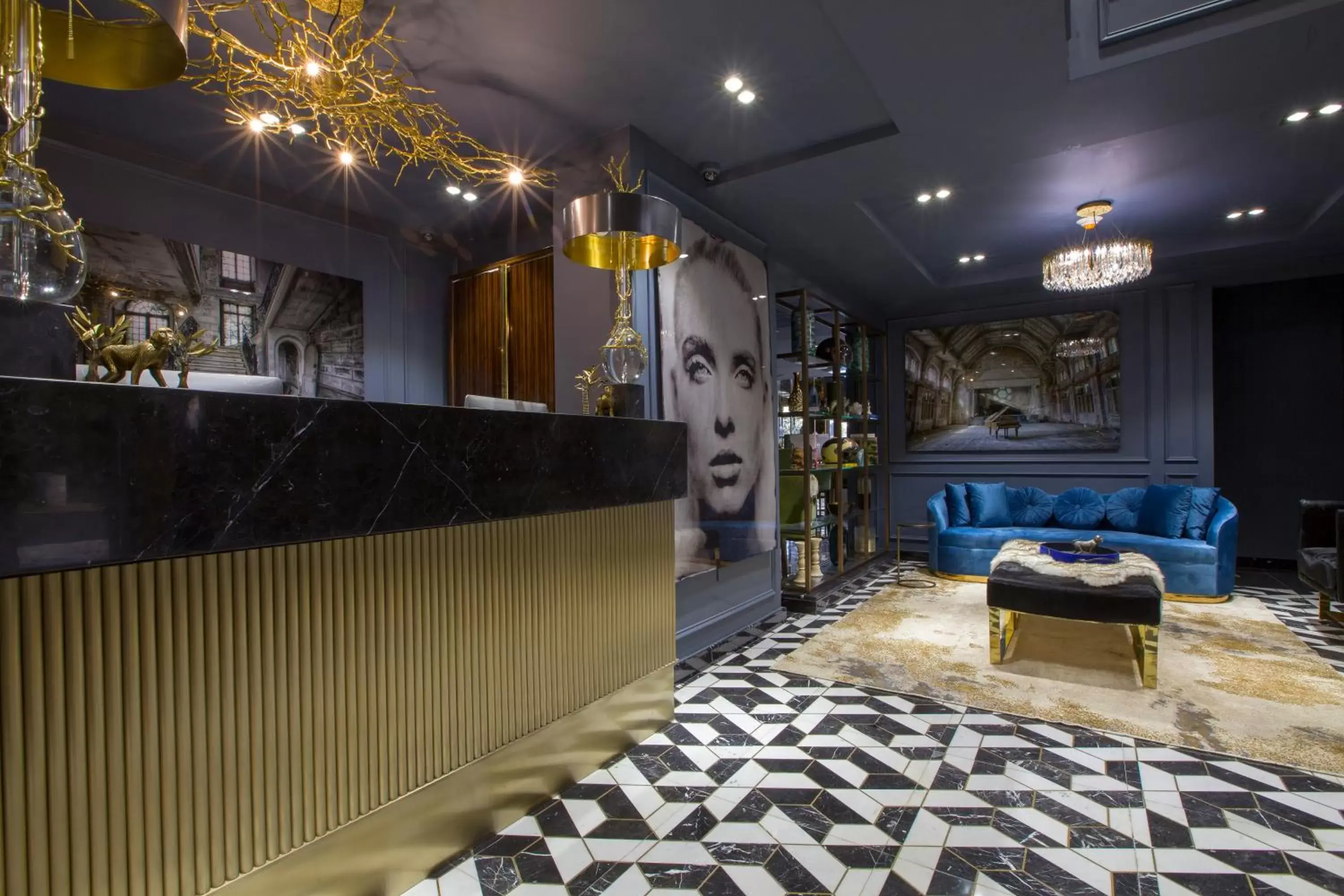 Lobby or reception in O:LV Fifty Five Hotel - Adults Only Lobby or reception in O:LV Fifty Five Hotel - Adults Only