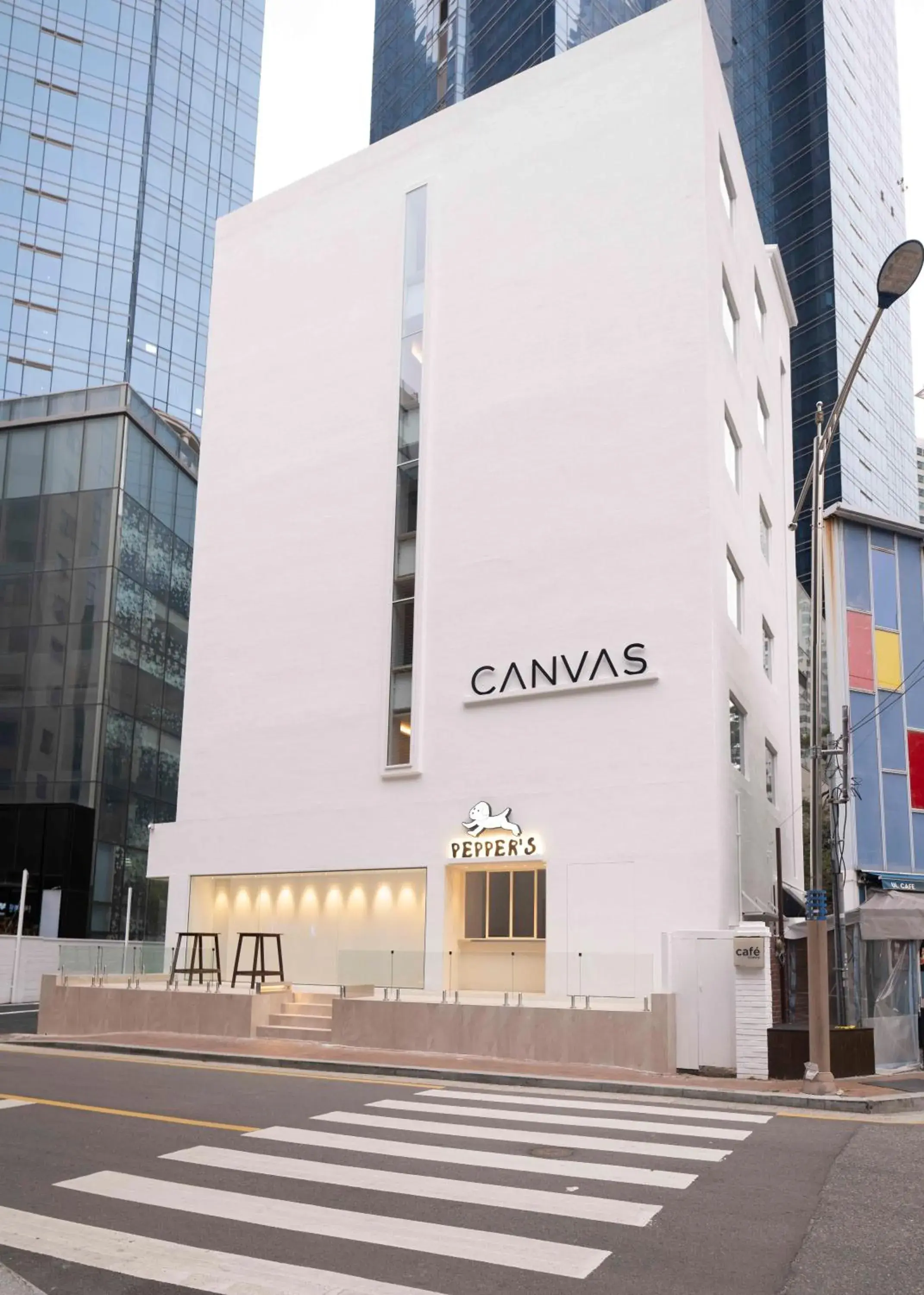 Property Building in Canvas Hostel