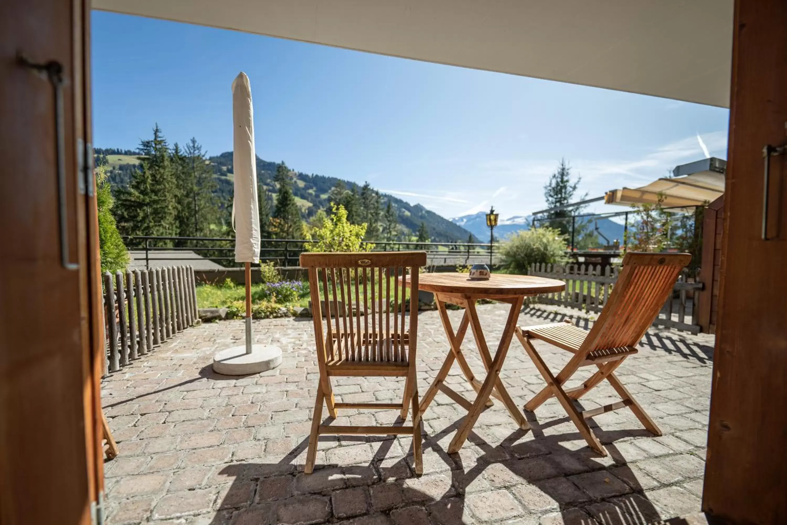 Balcony/Terrace in Hotel Alpenrose mit Gourmet-Restaurant Azalée