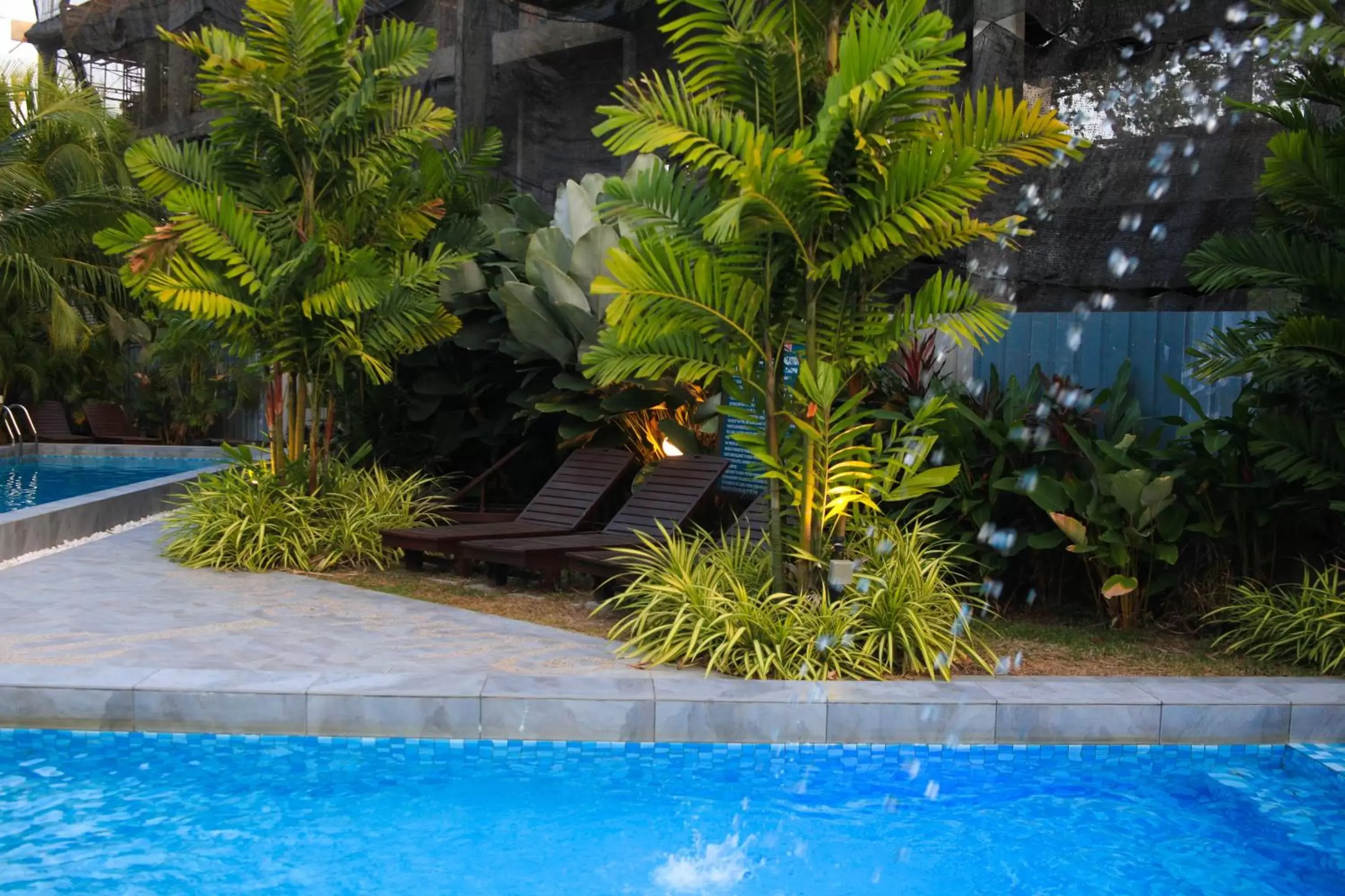 Natural landscape, Swimming Pool in White Lodge