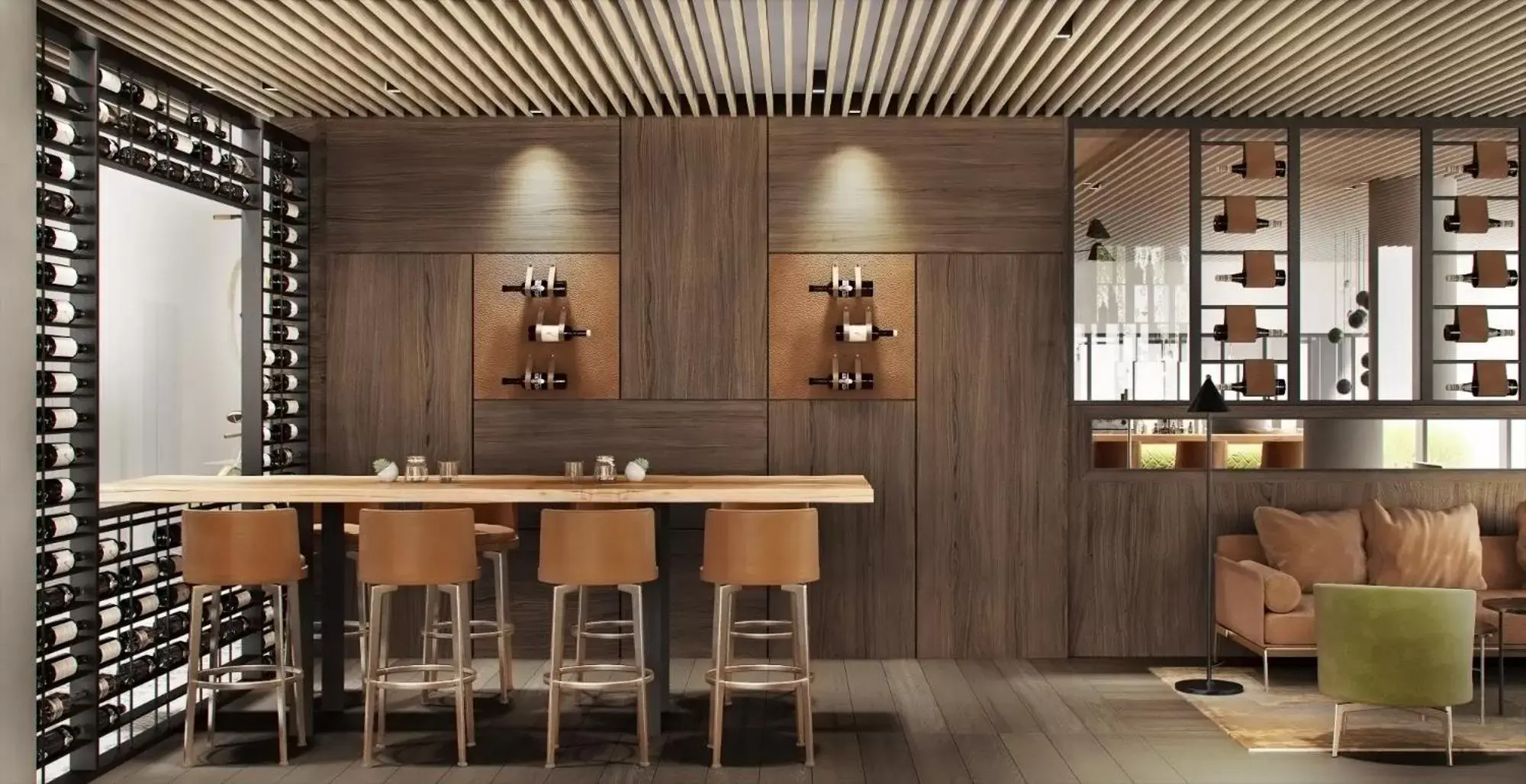 Lobby or reception in Golden Tulip Bordeaux Euratlantique Lobby or reception in Golden Tulip Bordeaux Euratlantique