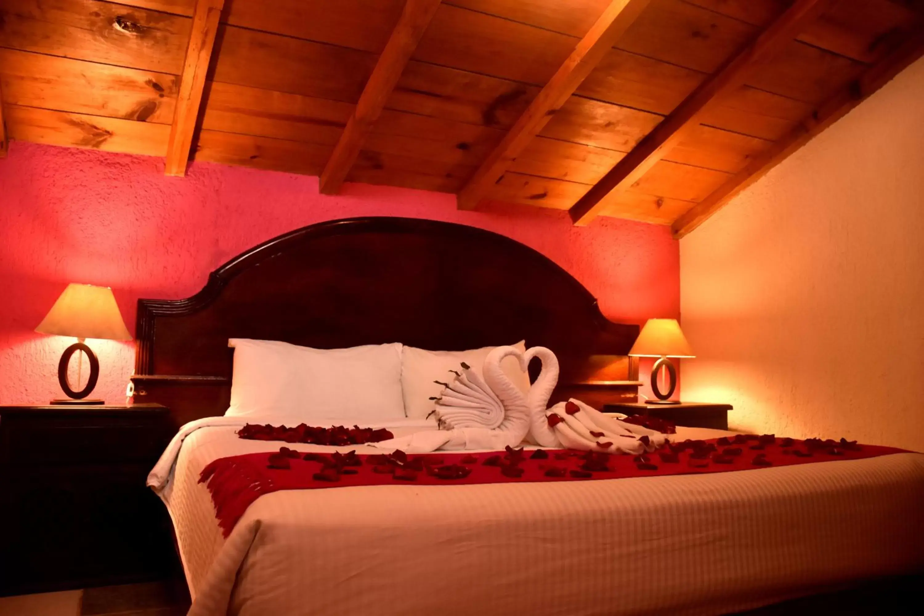 Bed in Hotel Antigua
