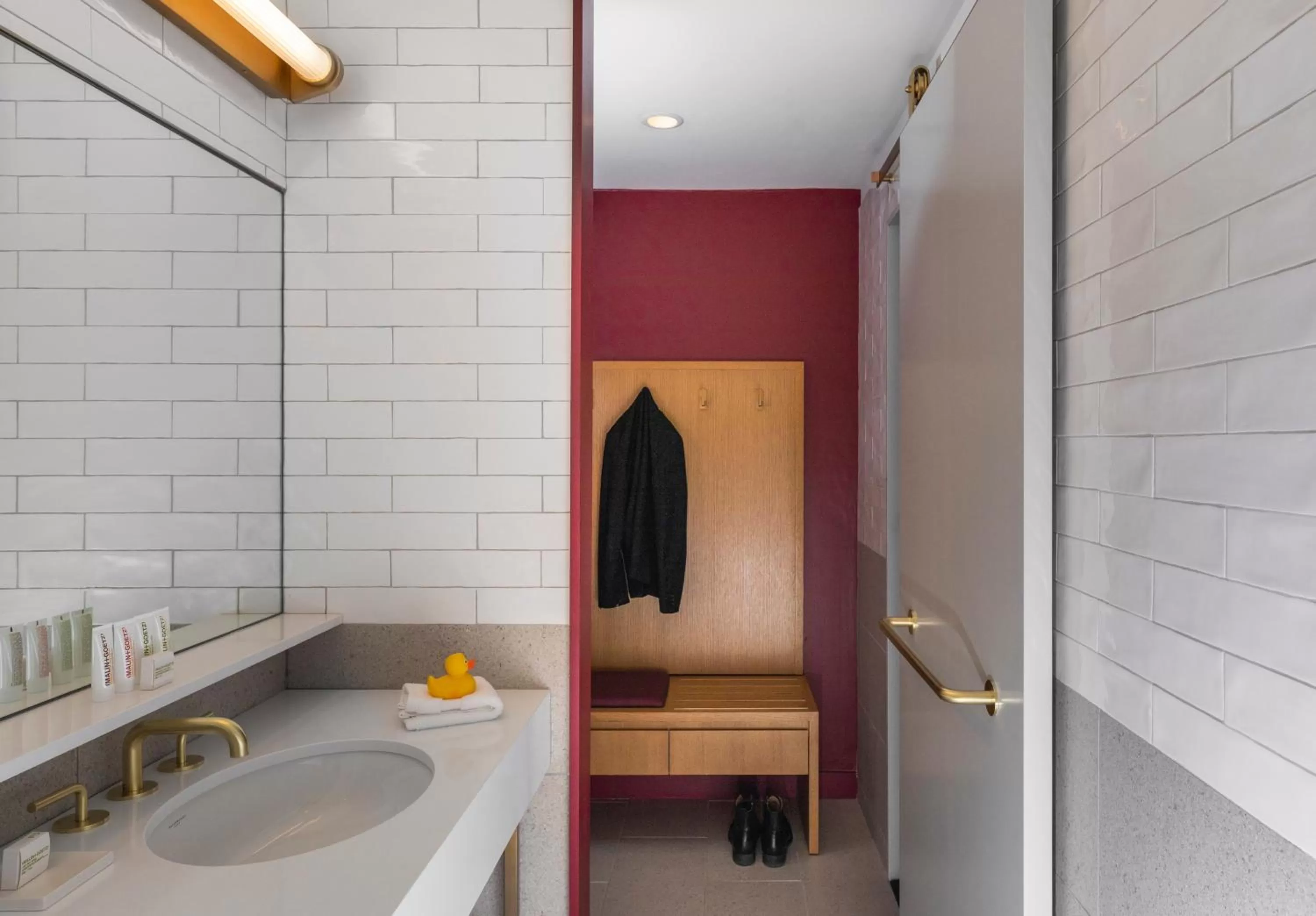 Bathroom in 21c Museum Hotel Chicago