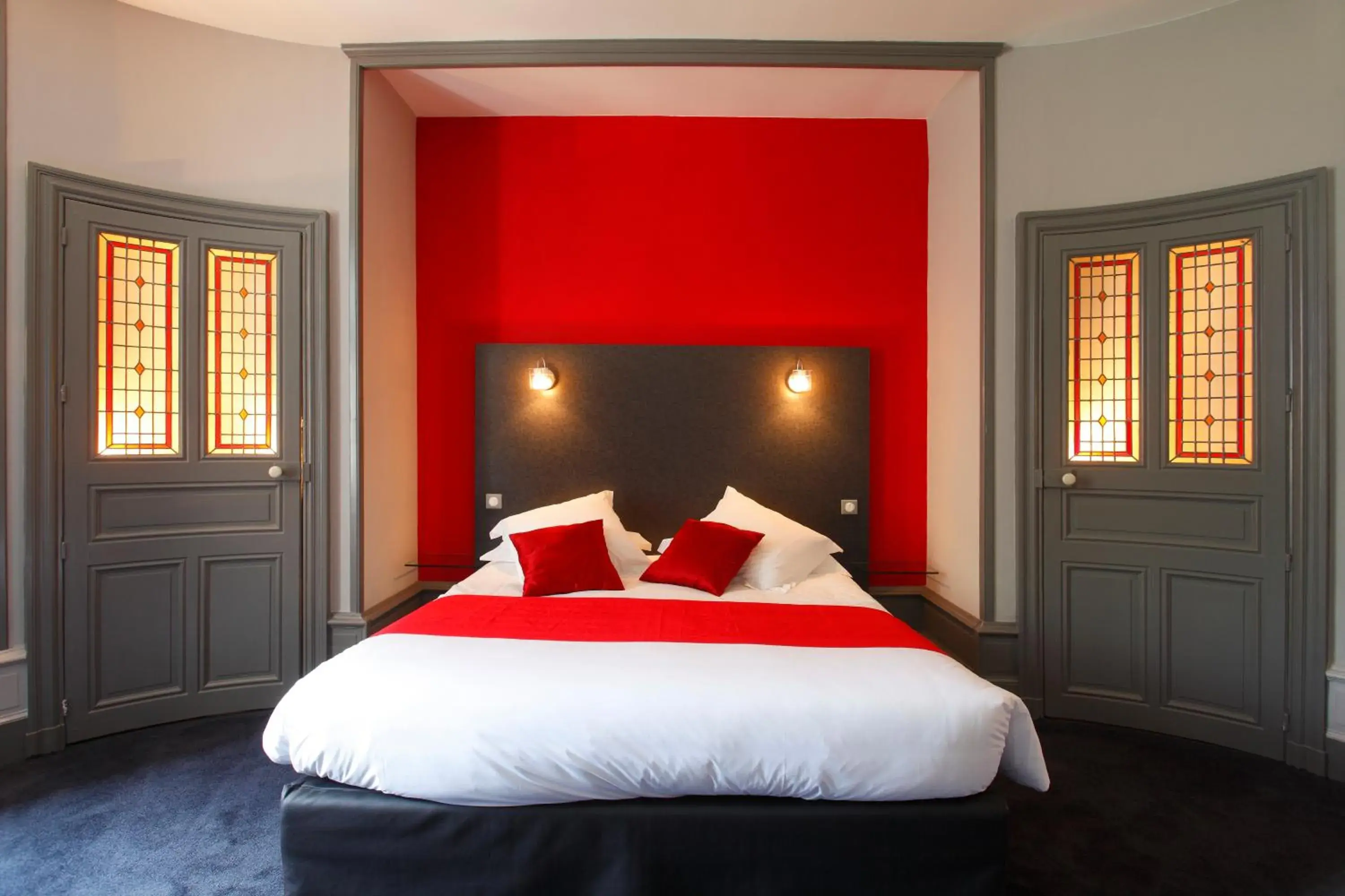 Bedroom, Bed in Hotel Château de la Barbinière