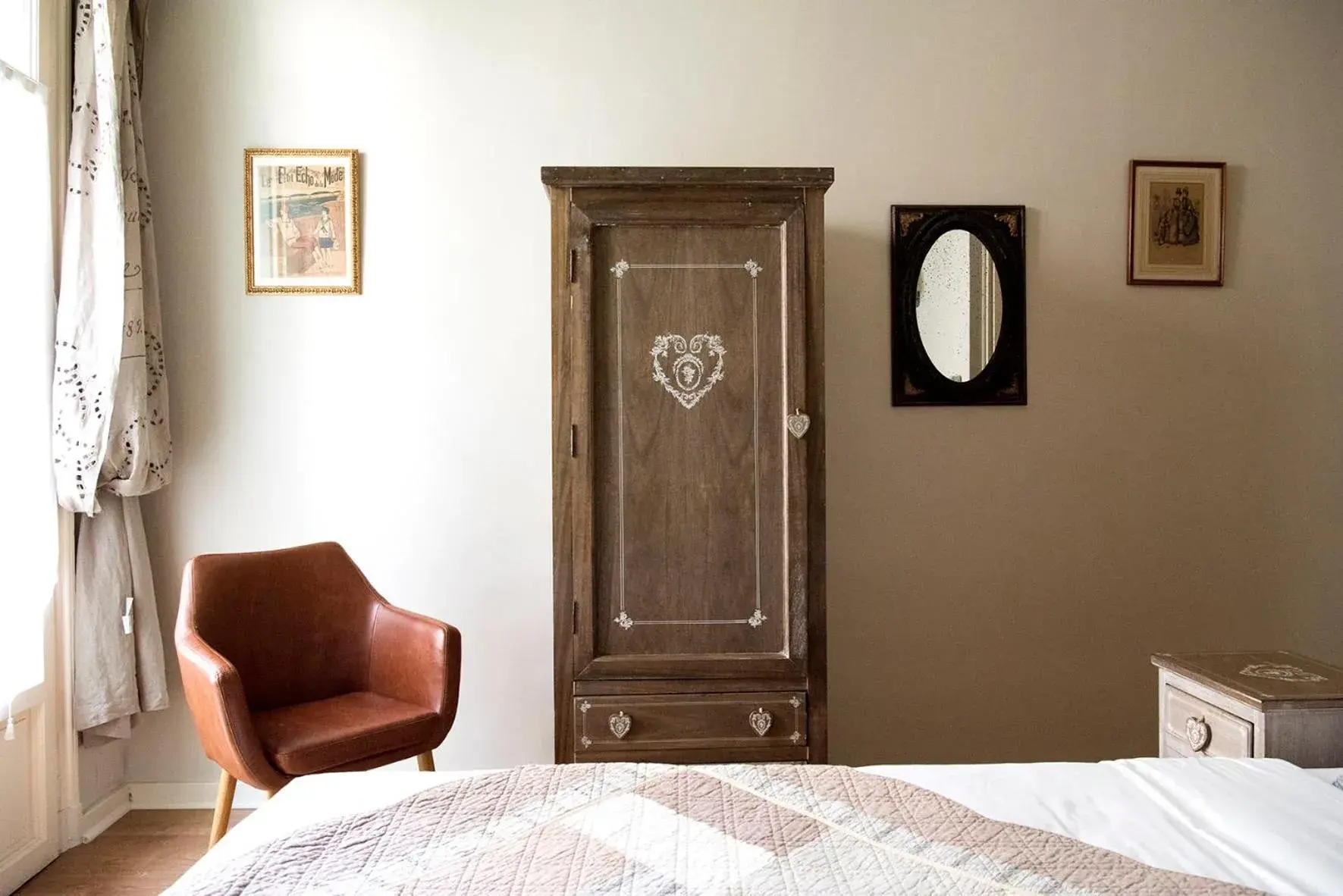 Bedroom, Bed in Hotel Villa Rivoli