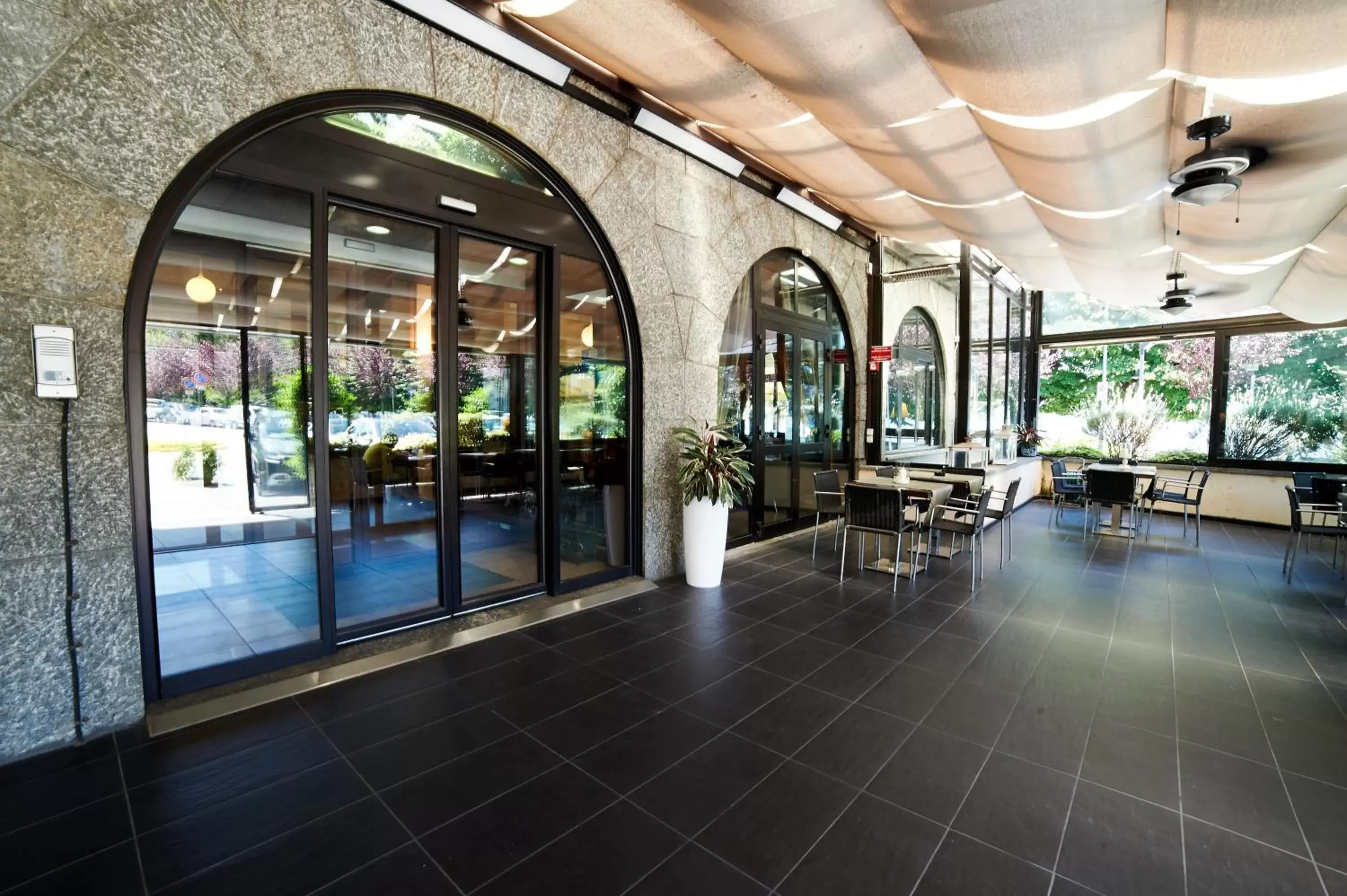 Patio in Hotel Giardino