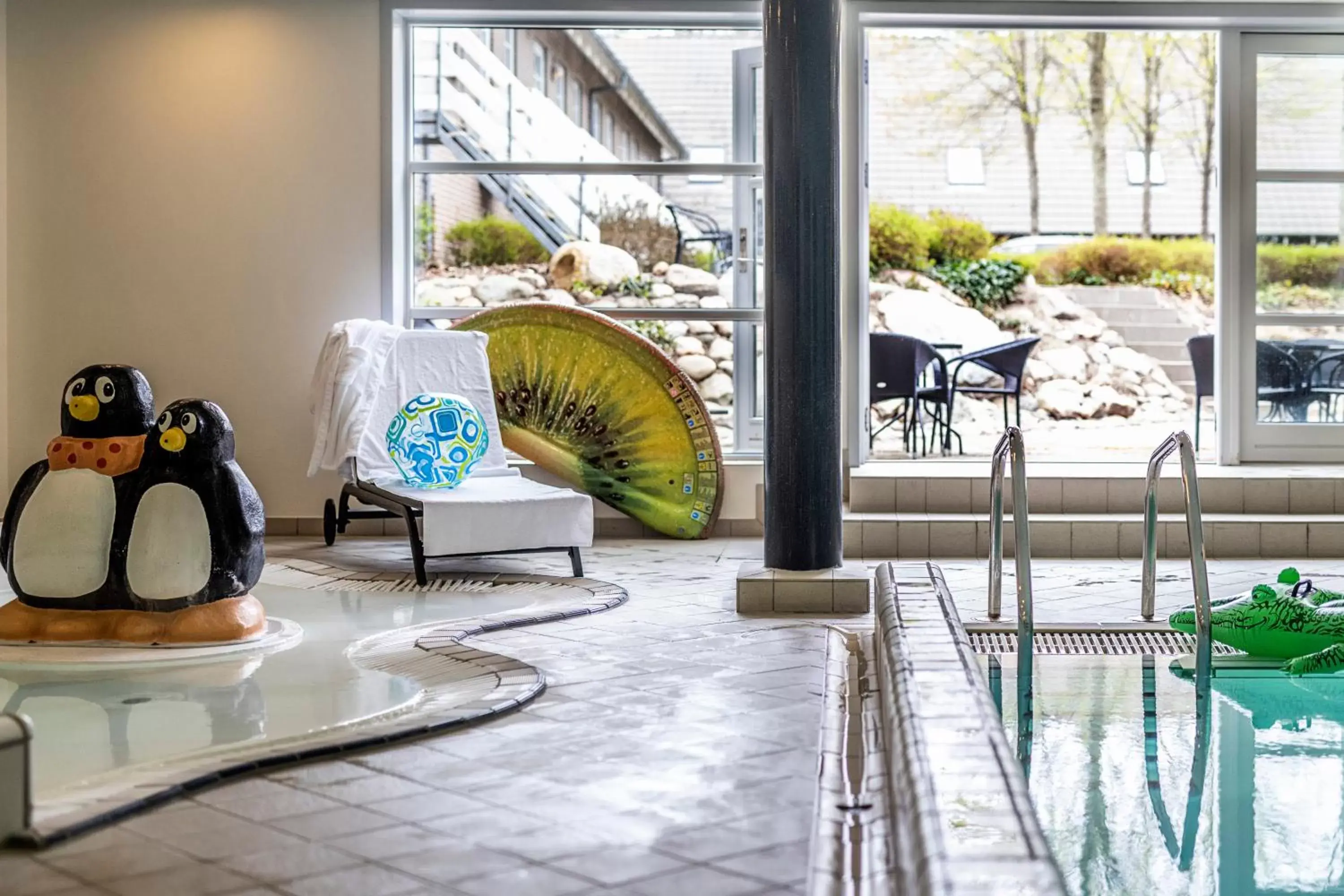 Swimming pool in The Lodge Billund Swimming pool in The Lodge Billund