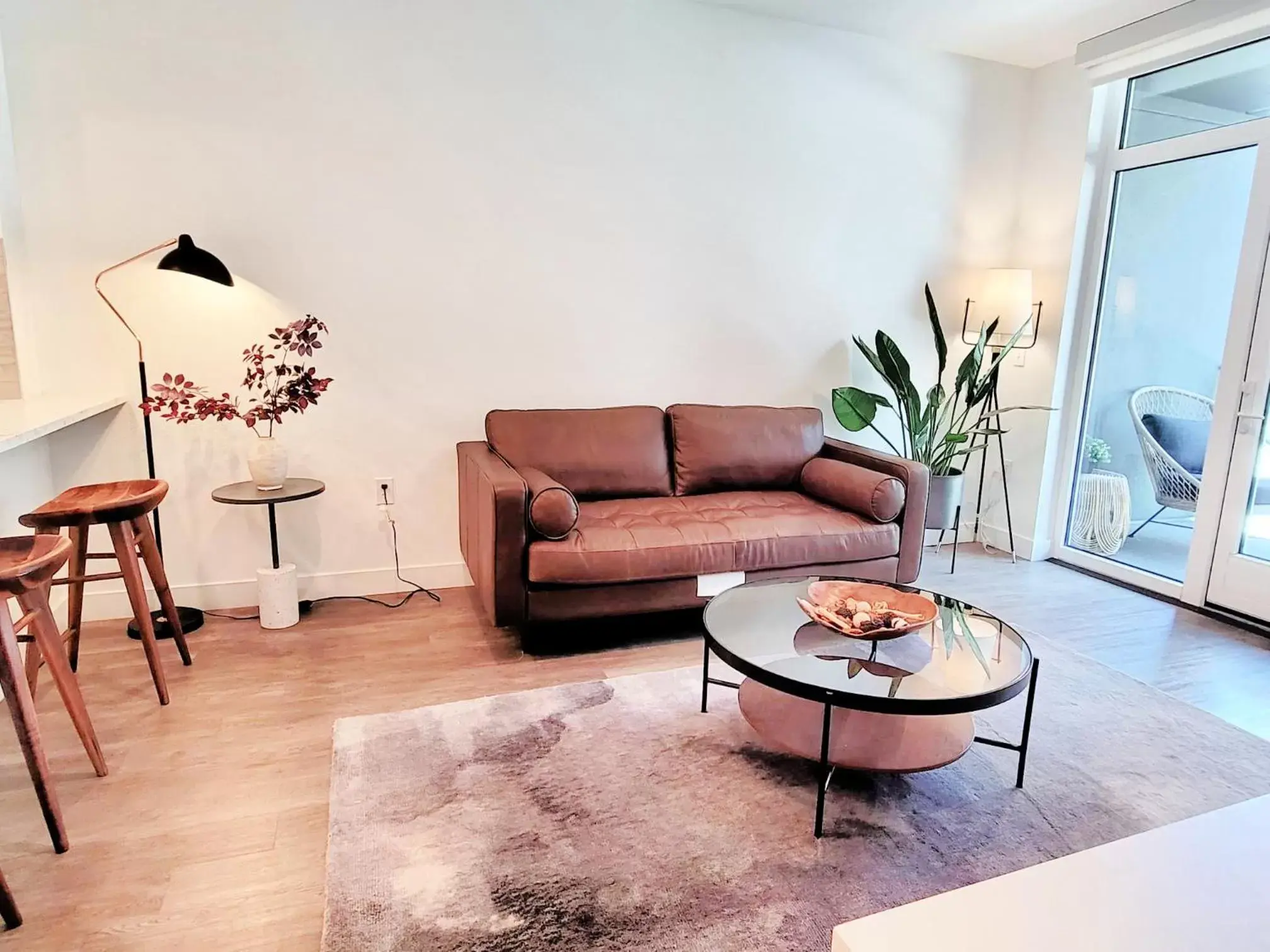 Living room, Seating Area in Gorgeous Hollywood Apts LA's Best Location and Amazing Roof Deck