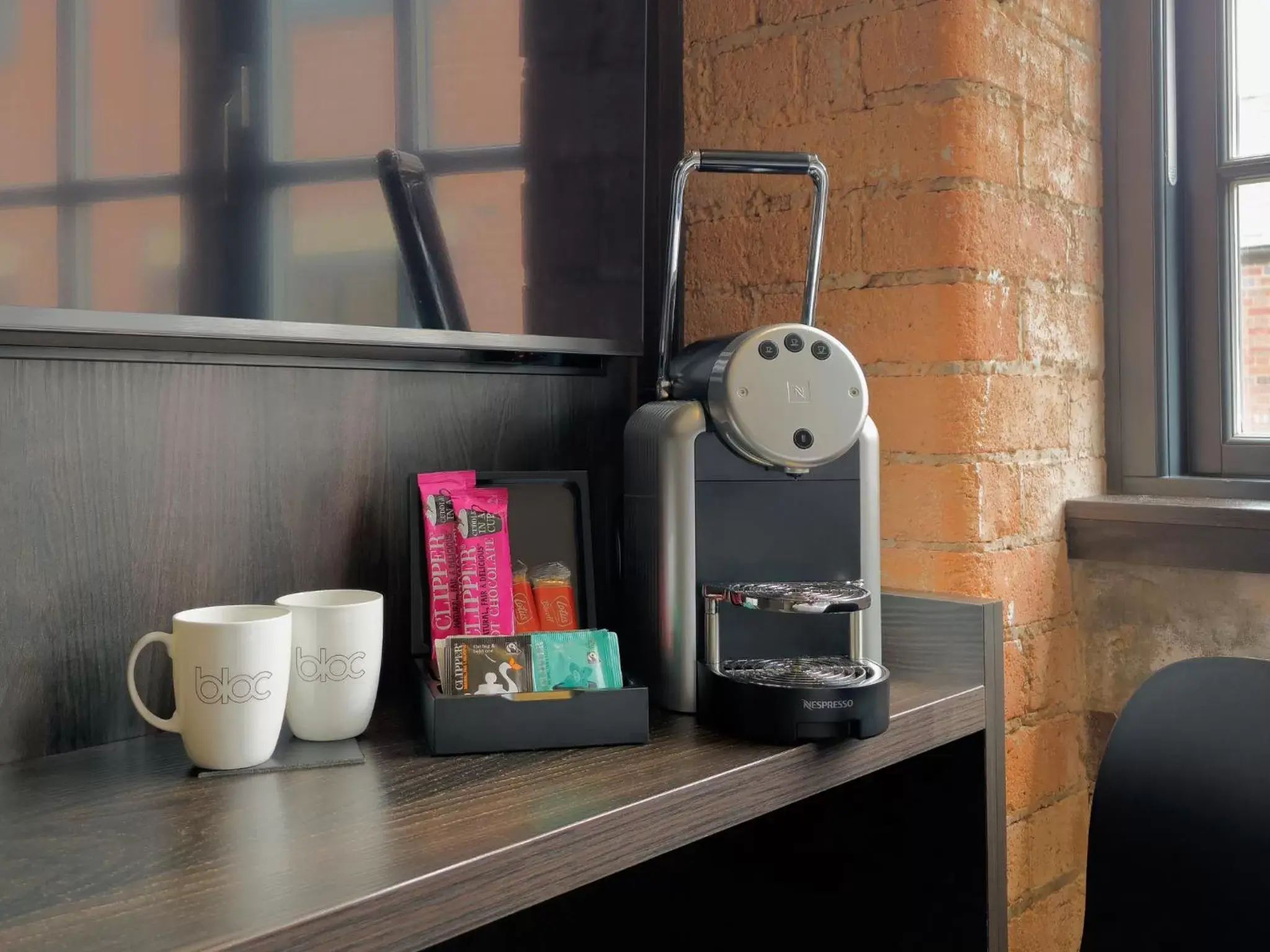 Coffee/tea facilities in Bloc Hotel Birmingham Coffee/tea facilities in Bloc Hotel Birmingham