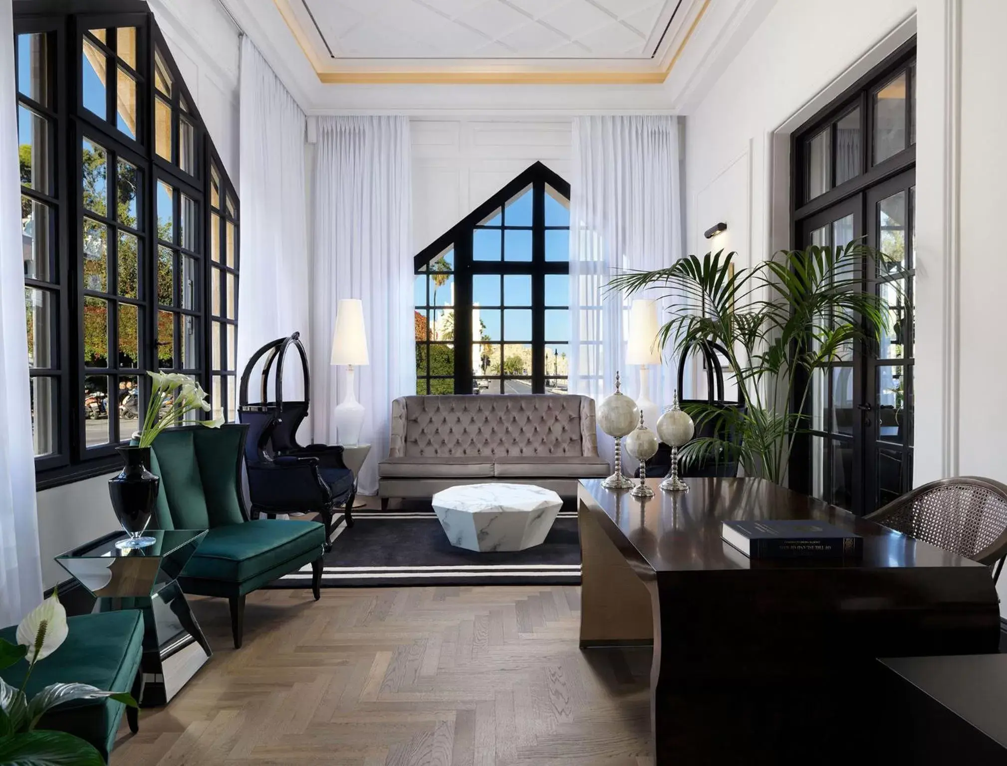 Lobby or reception in Albergo Gelsomino Lobby or reception in Albergo Gelsomino