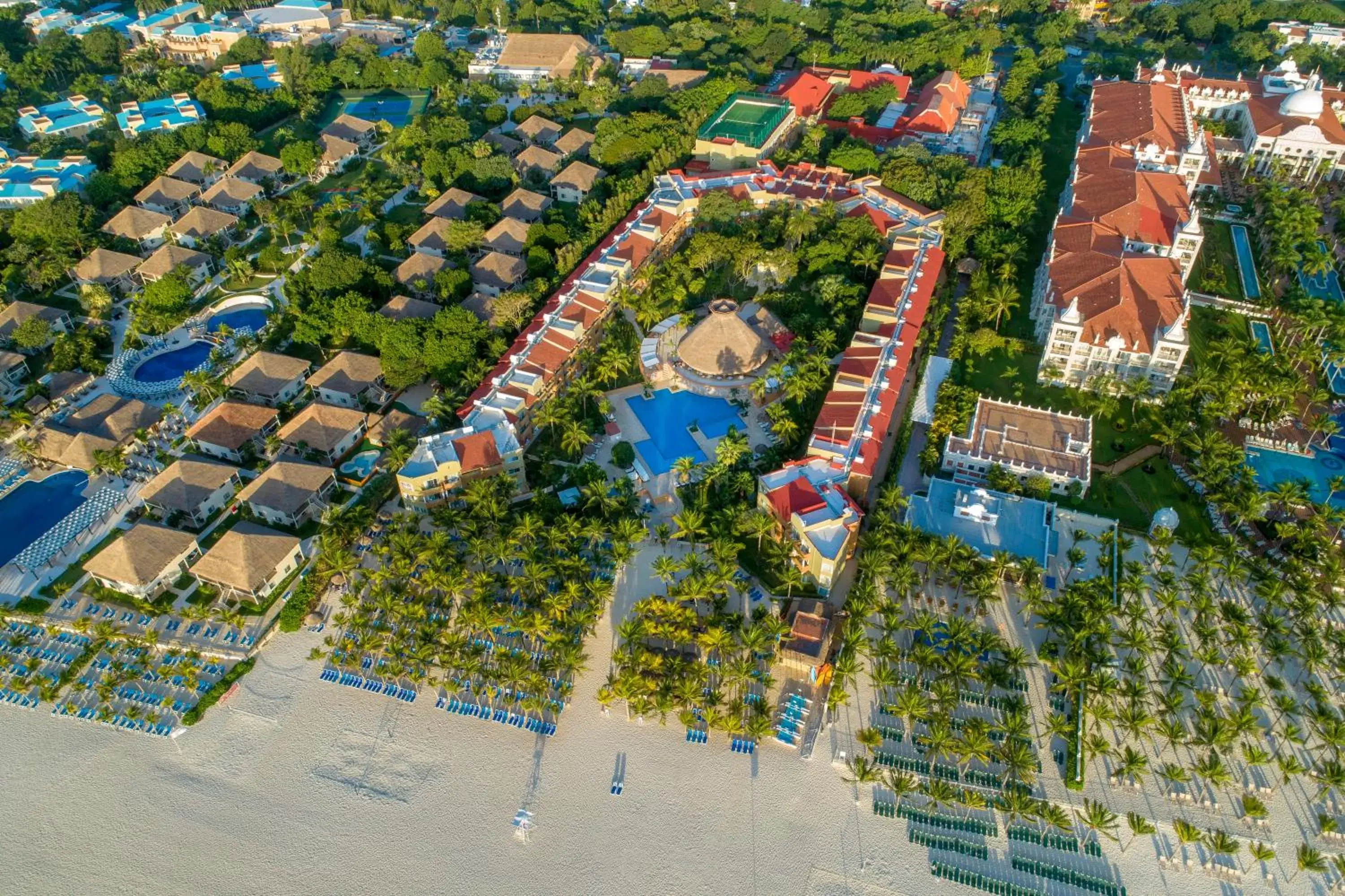 Bird's eye view, Bird's-eye View in Viva Azteca by Wyndham, A Trademark All Inclusive Resort