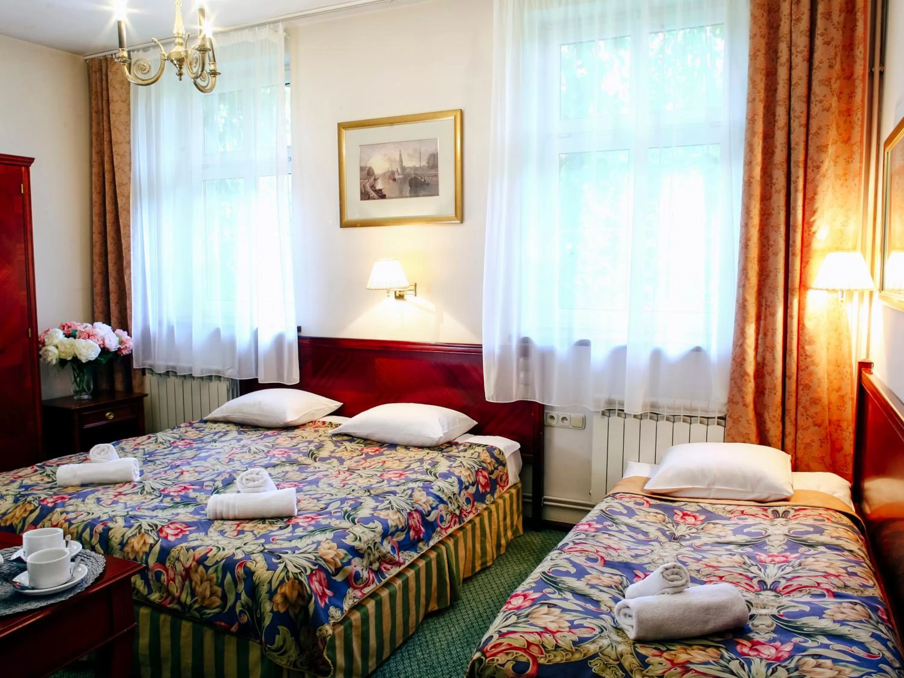 Bed in Miodosytnia Aparthotel