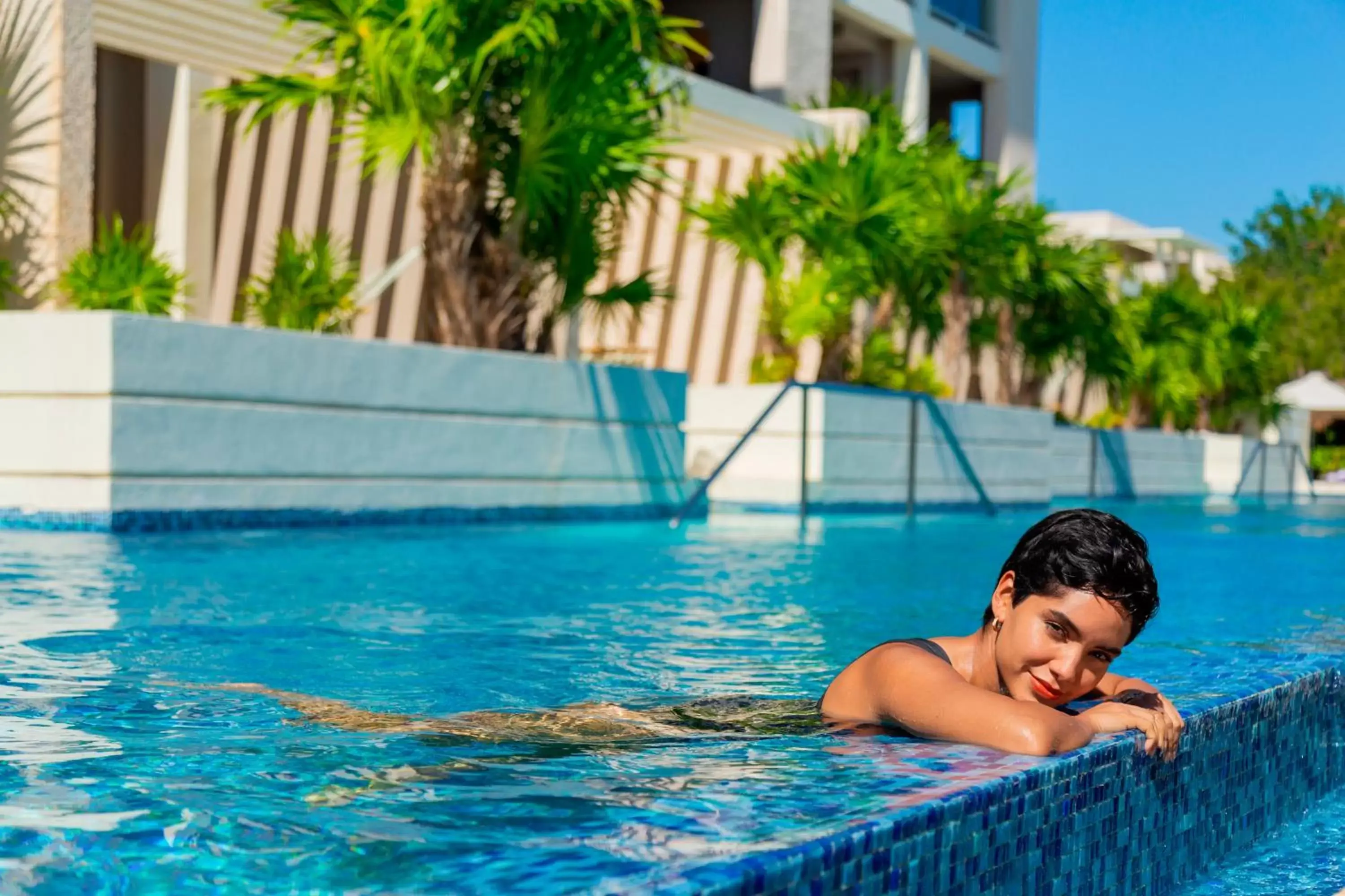 Pool view, Swimming Pool in Paradisus La Perla - Adults Only All Inclusive