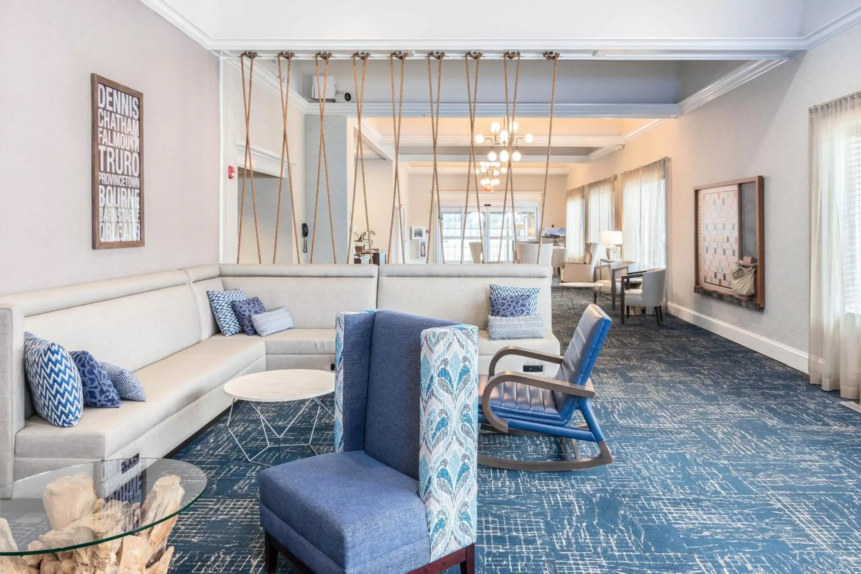 Lobby or reception, Seating Area in Four Points by Sheraton Eastham Cape Cod