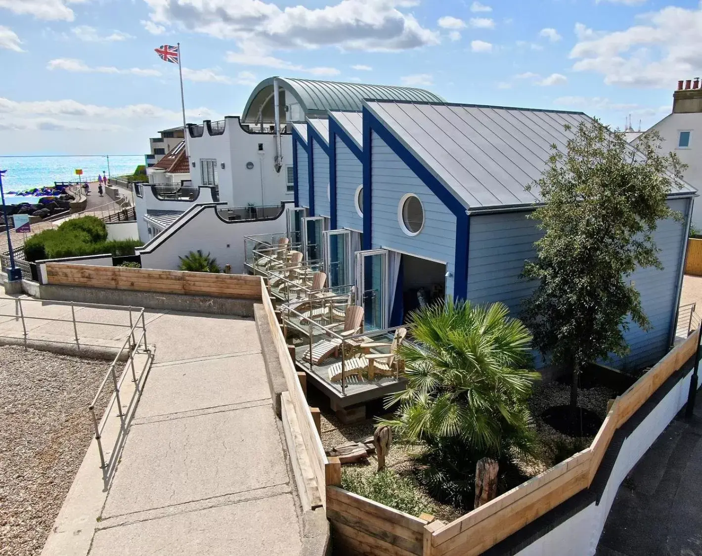 Property Building in Beach Hut Suites