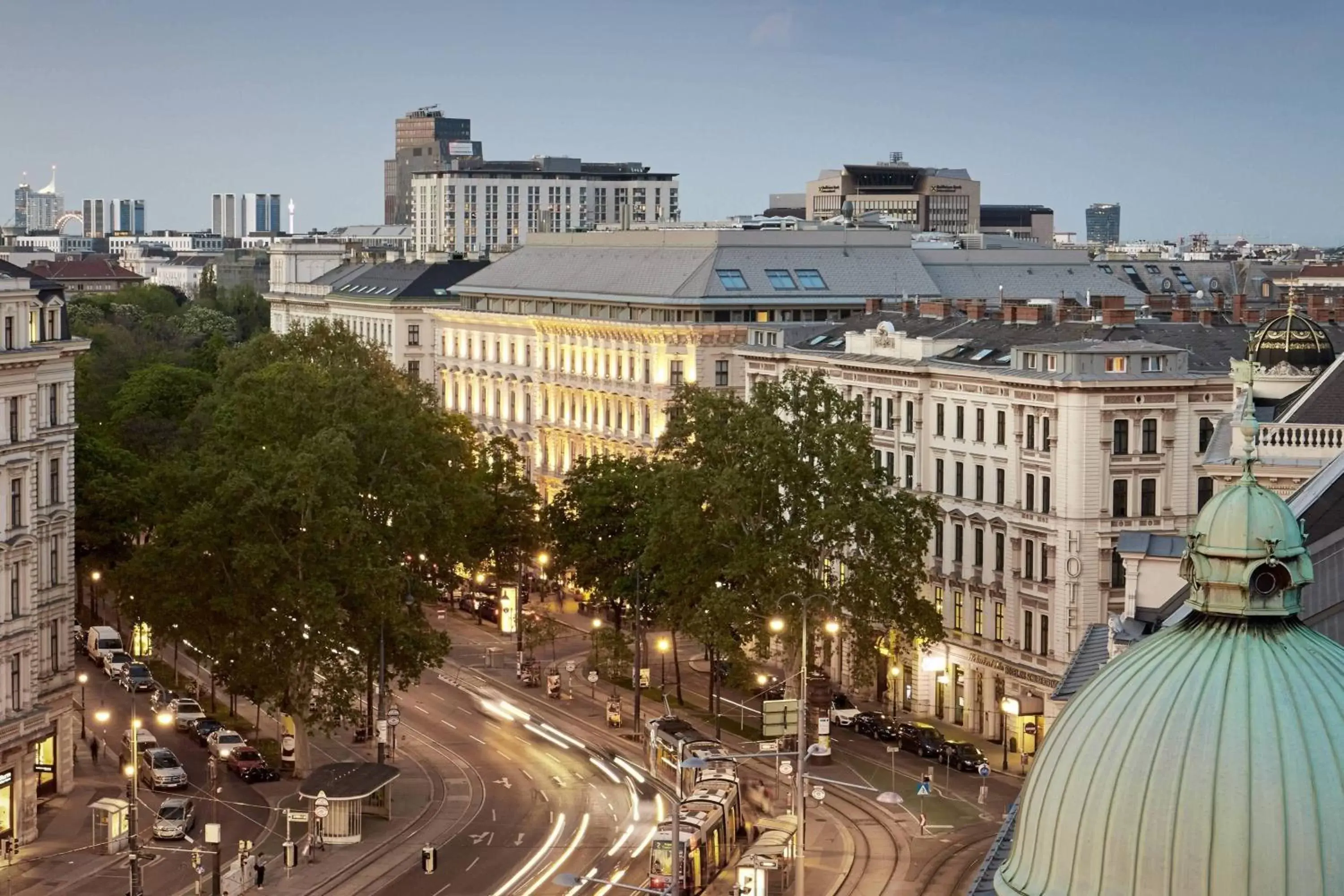 Property building in The Ritz-Carlton, Vienna