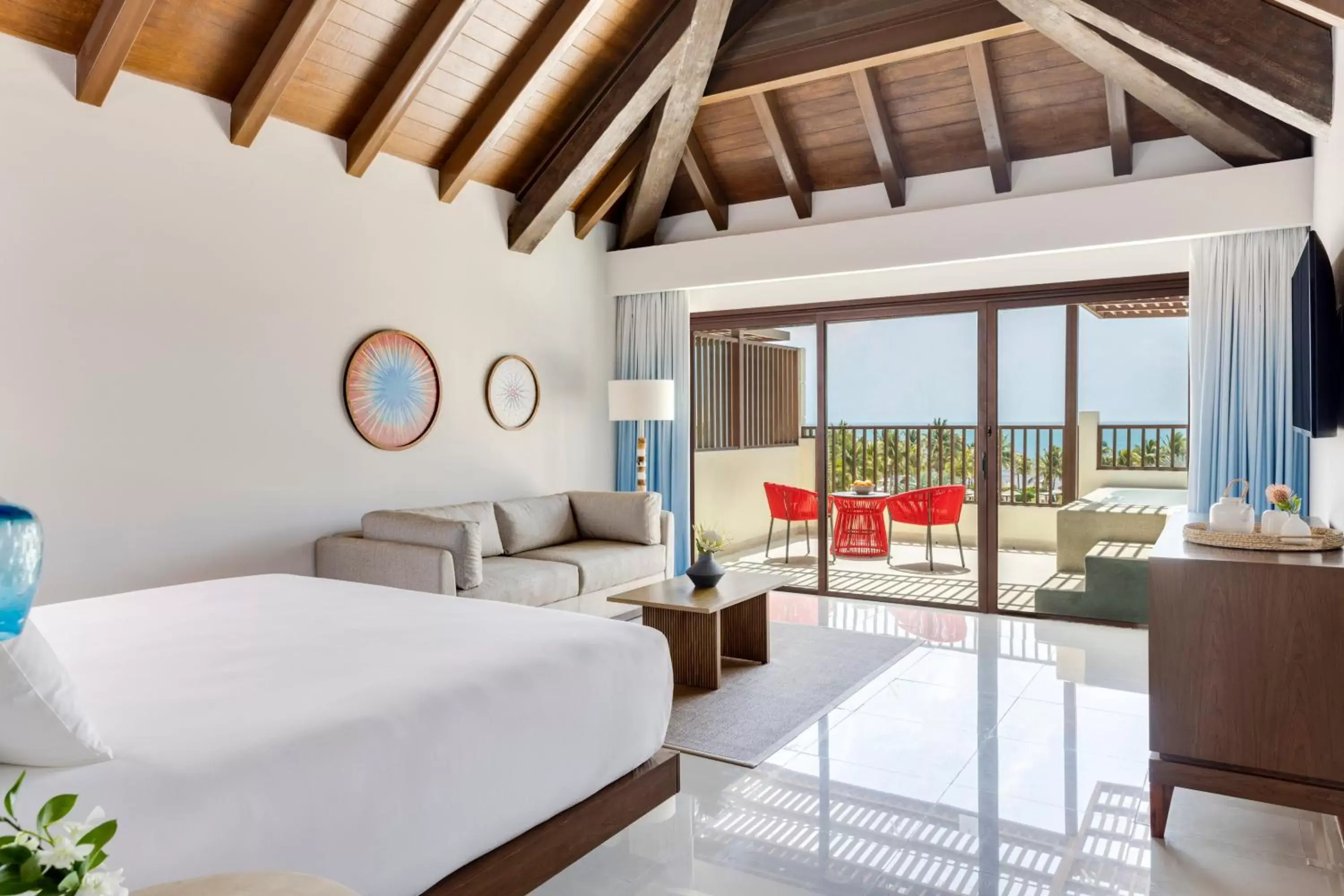 Bedroom in Hyatt Ziva Riviera Cancun All-Inclusive