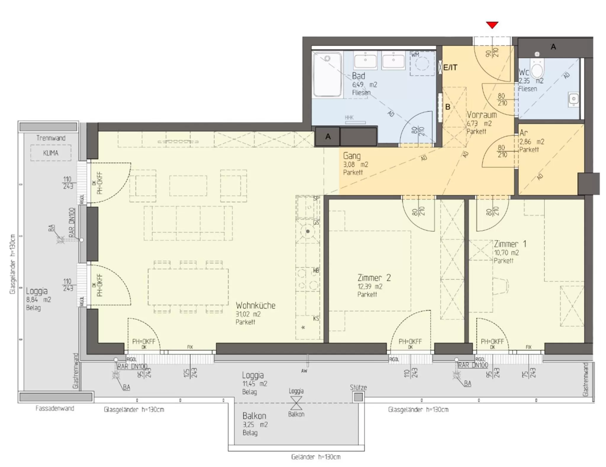 Vienna Residence, Marina Tower - Danube