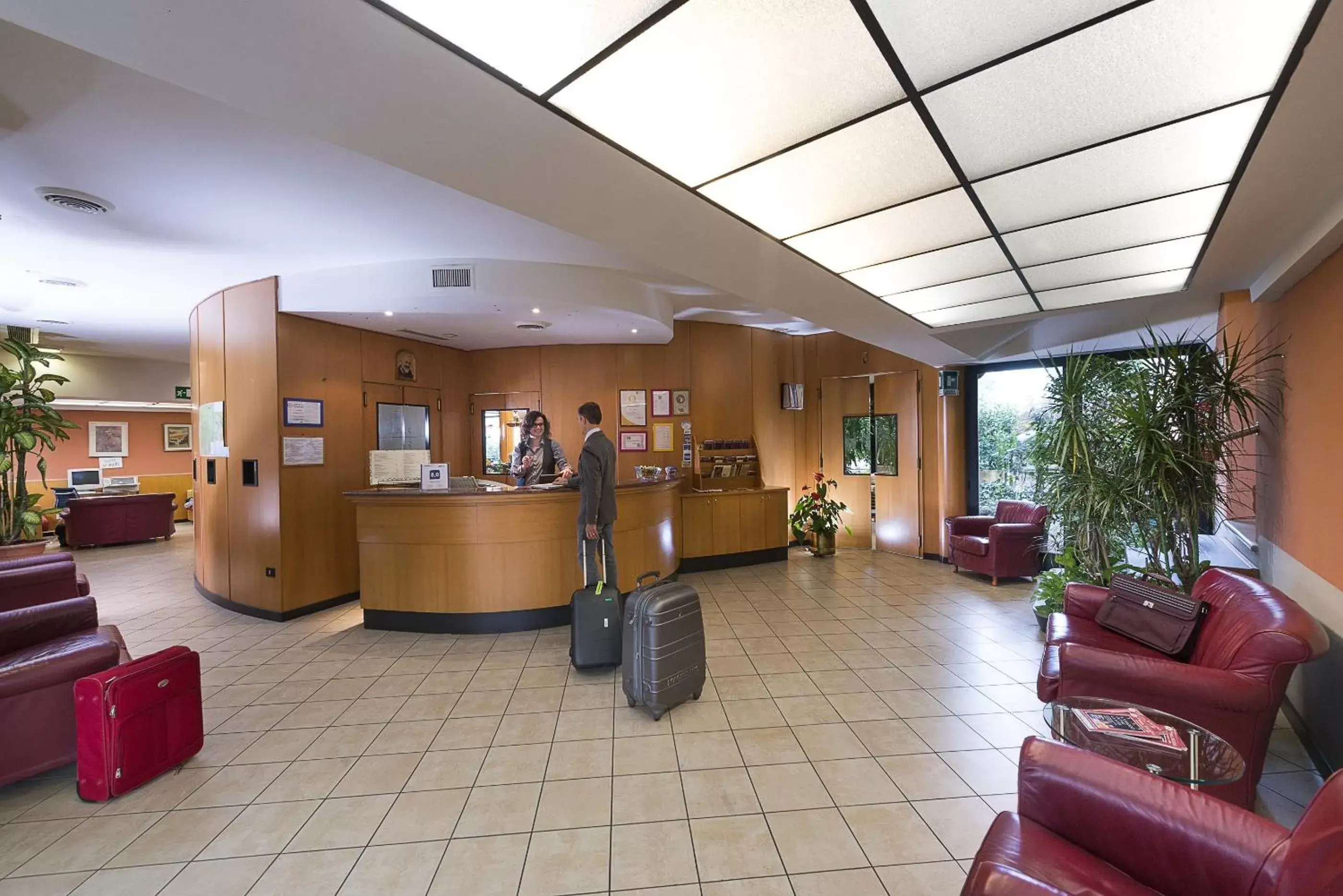 Lobby or reception, Lobby/Reception in Hotel La Pioppa