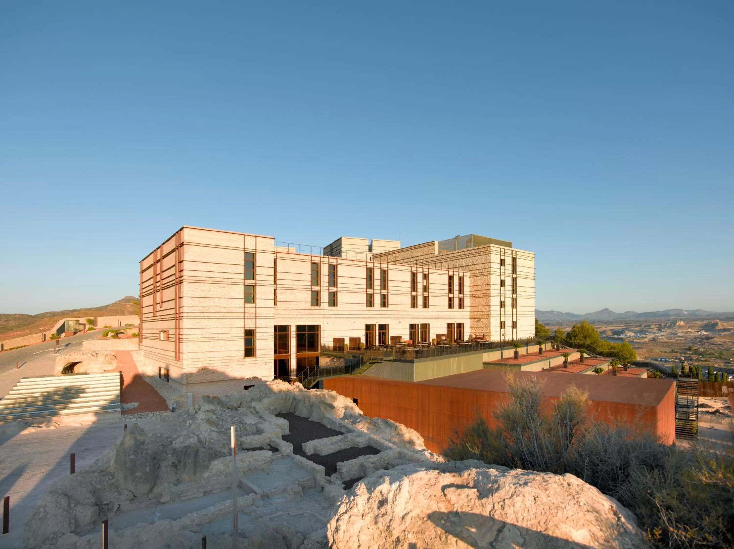 Bird's eye view in Parador de Lorca