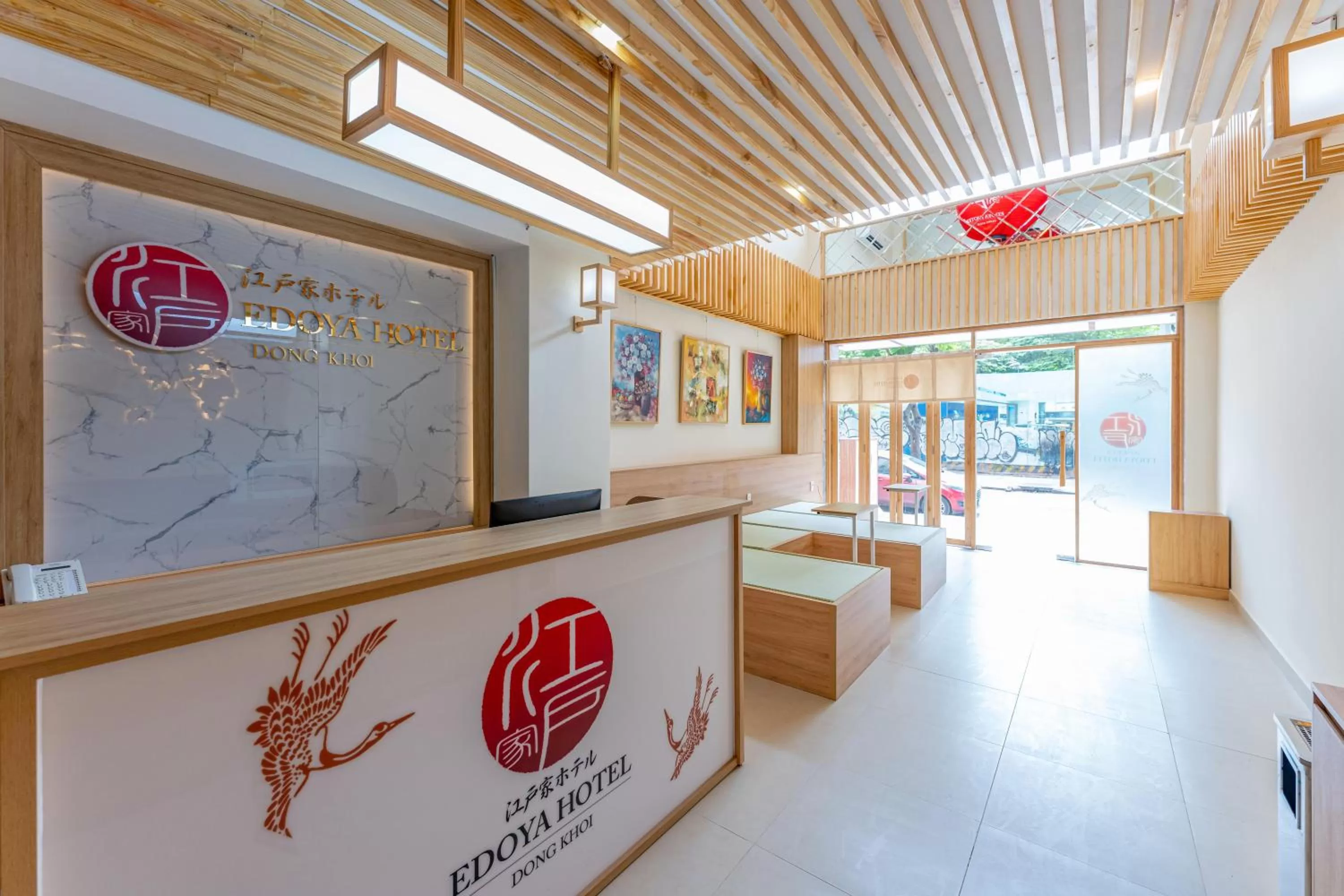 Lobby or reception in Edoya hotel Dong Khoi