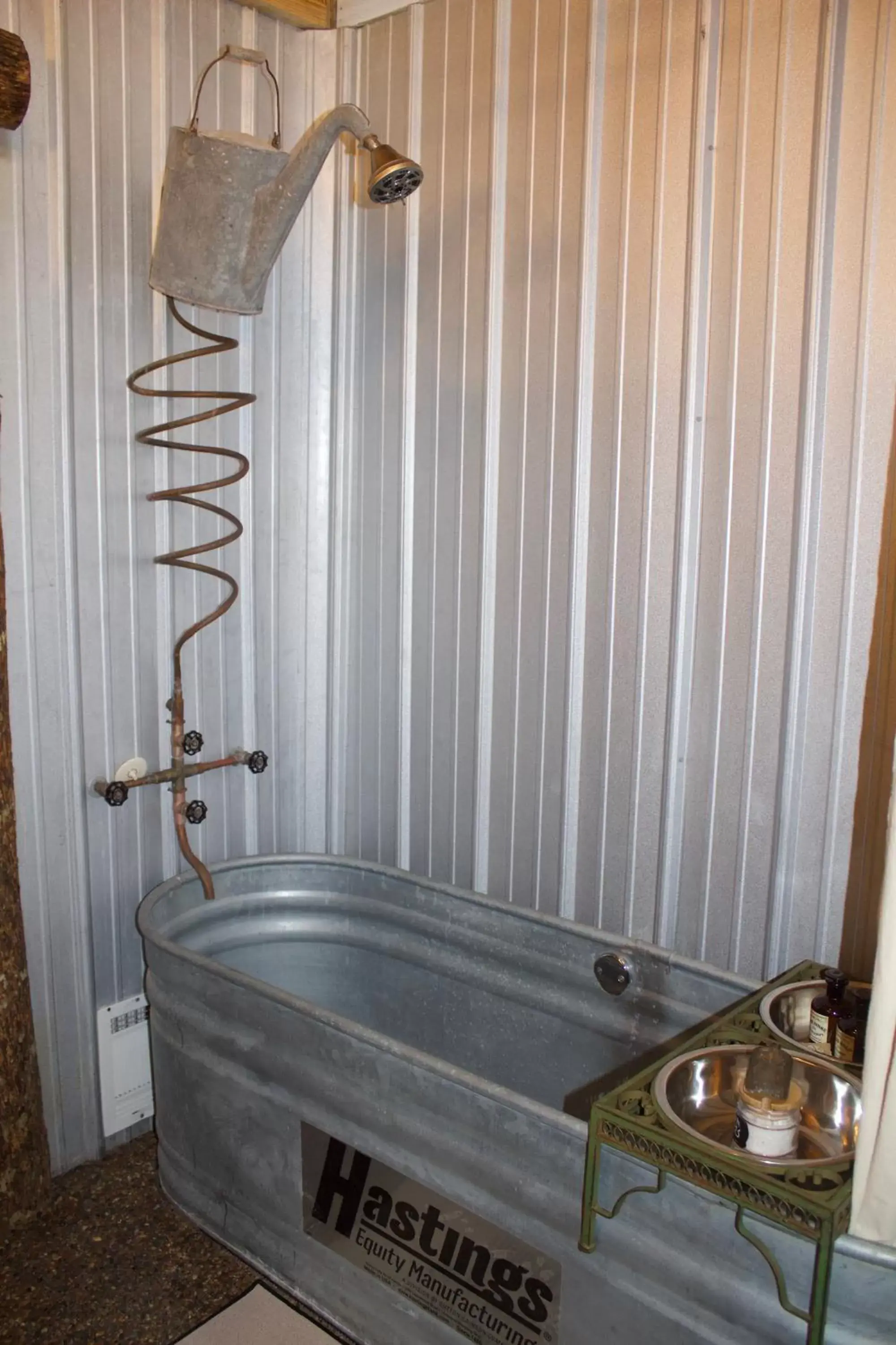 Bathroom in Fox Pass Cabins