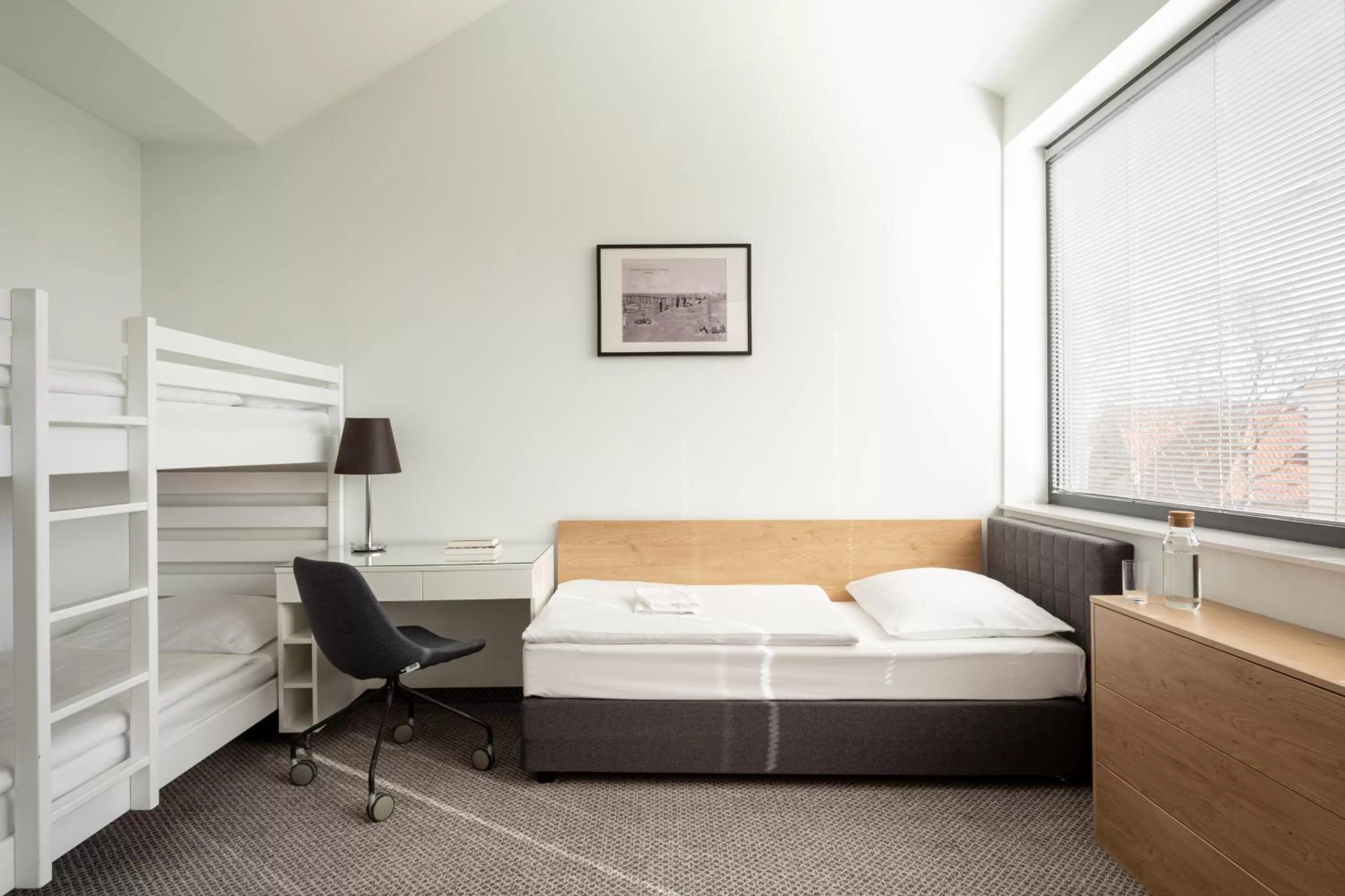 Bed in Boulevard Ustronie Morskie by Zdrojowa