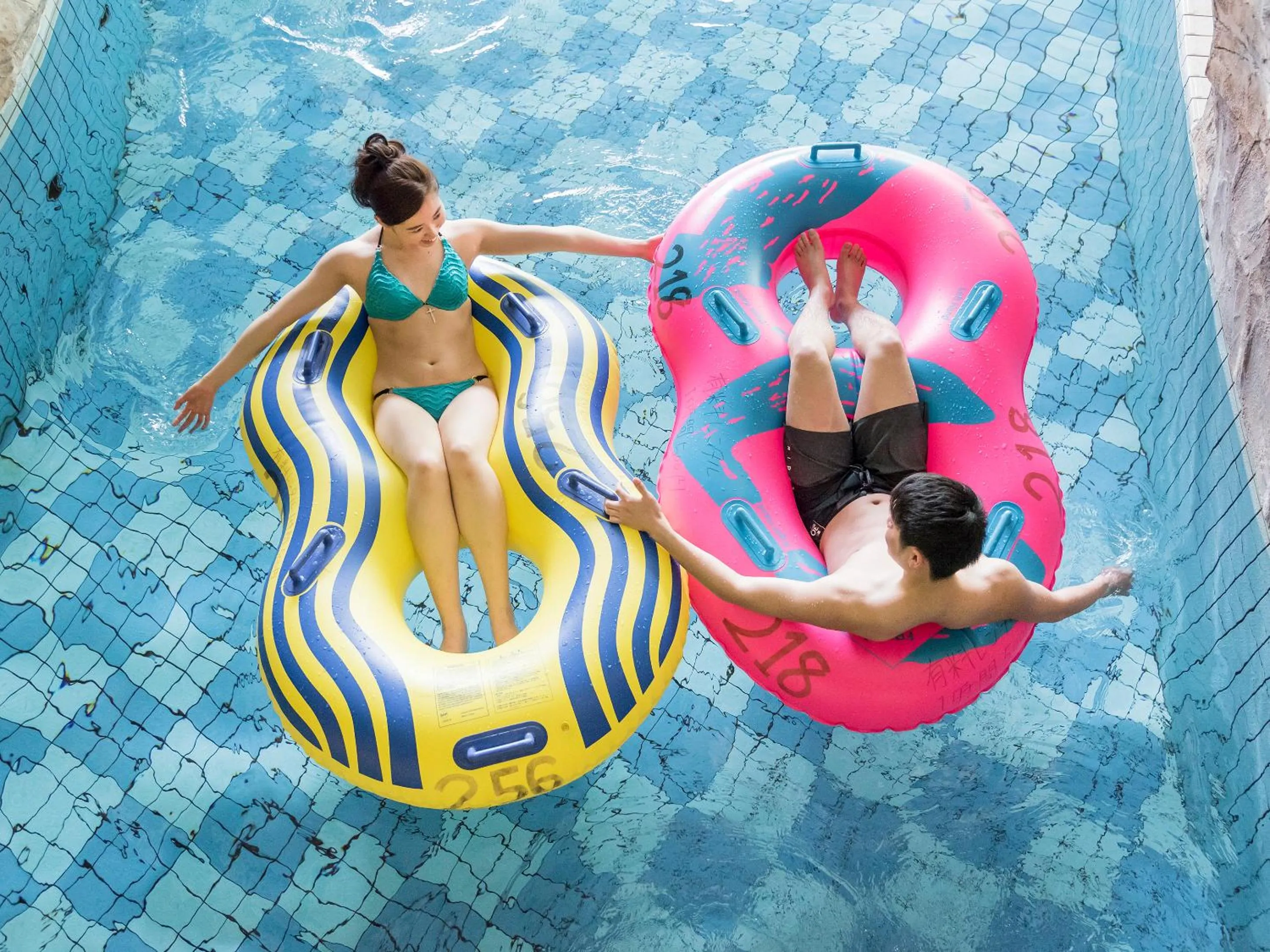 Aqua park in Jozankei View Hotel