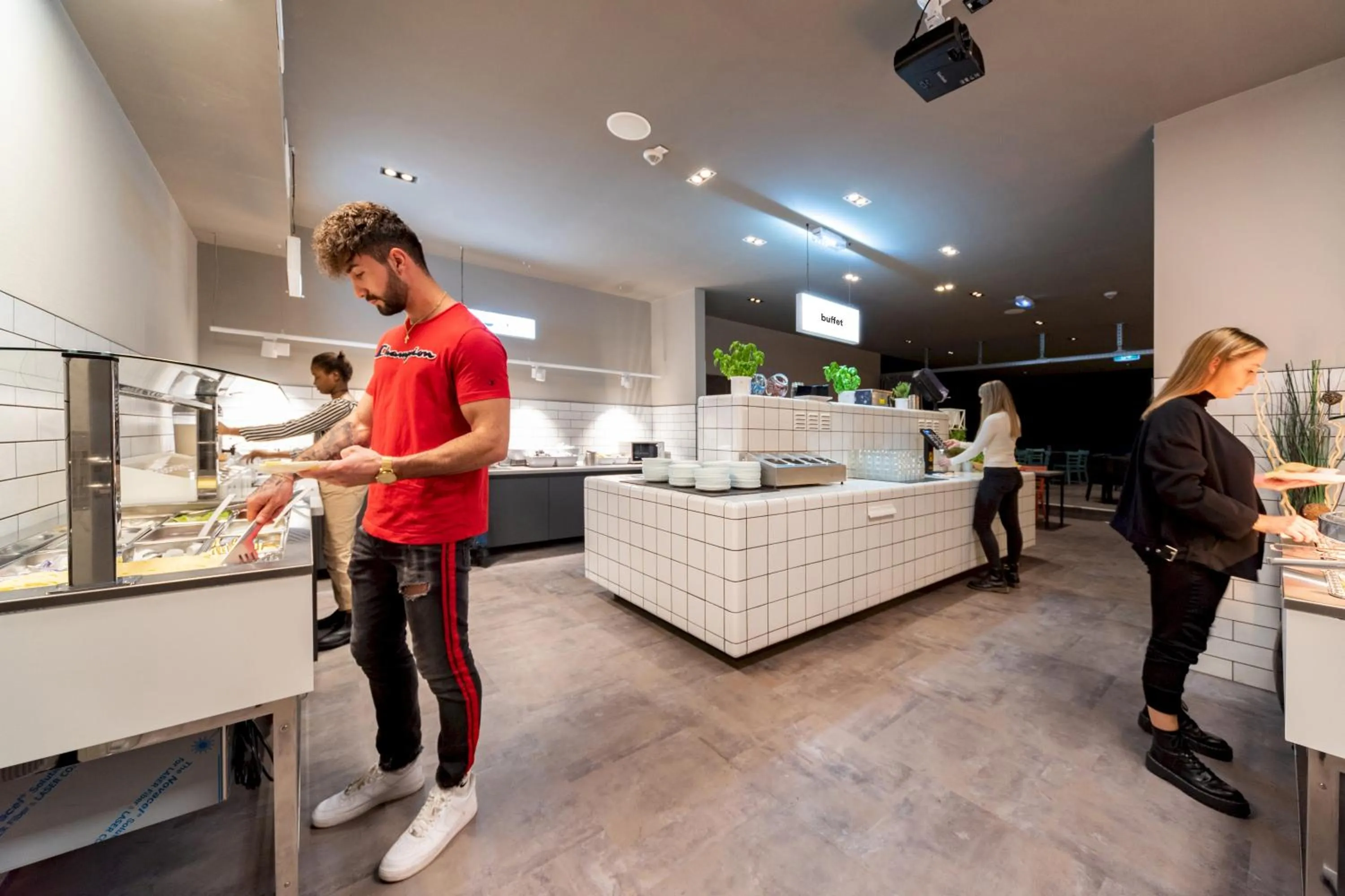 Buffet breakfast in a&o Graz Hauptbahnhof