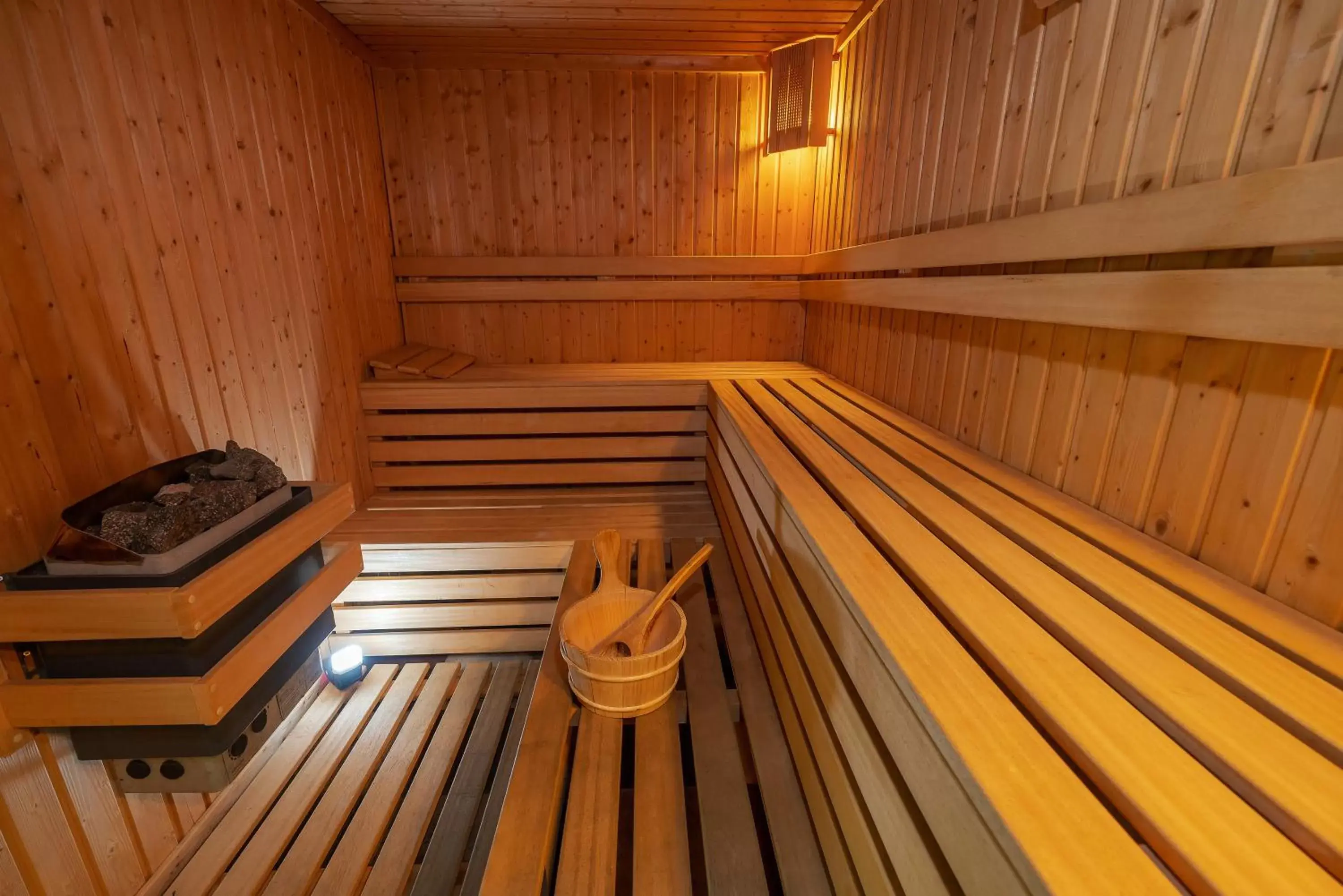 Sauna in Hotel ZOO Sofia - Secured Paid Parking