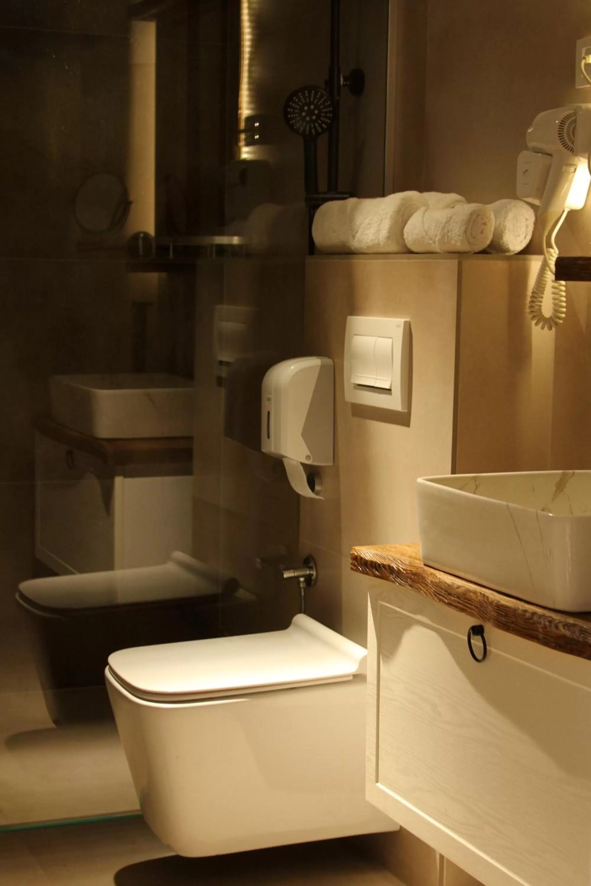 Toilet in Hotel Driada