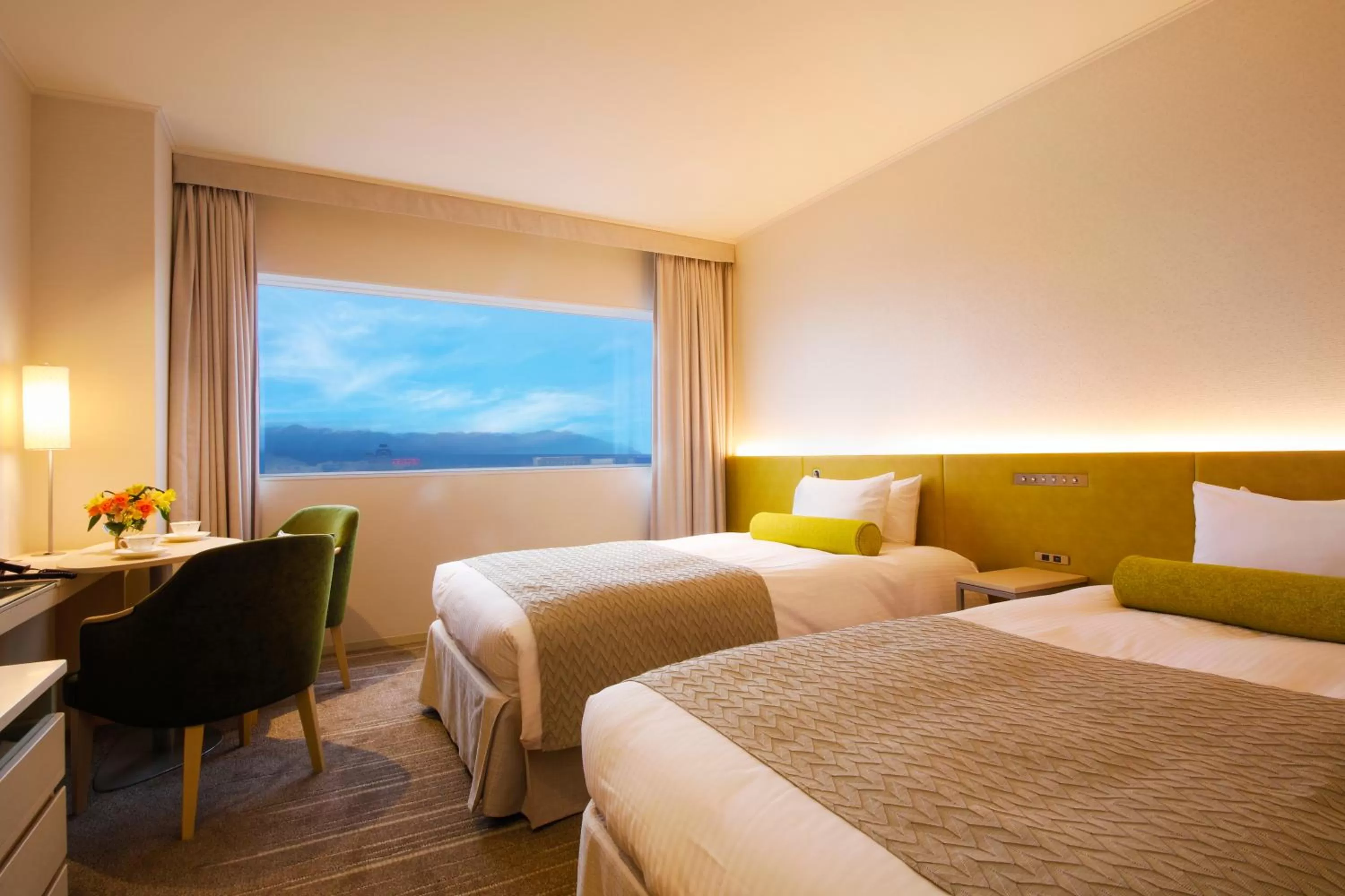 Bed in Hotel Nikko Himeji