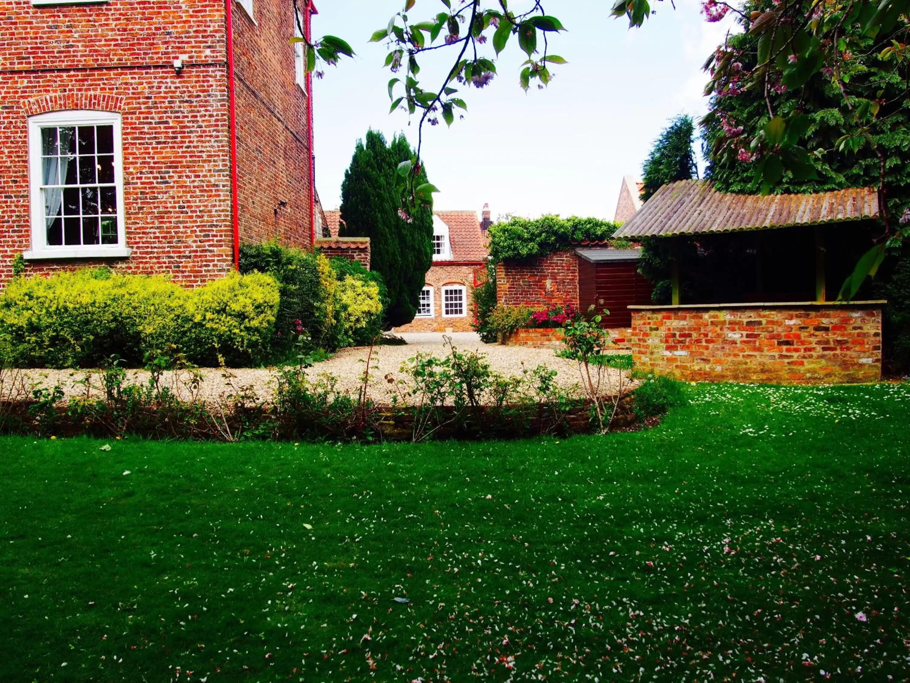 Garden, Property Building in Wrangham House