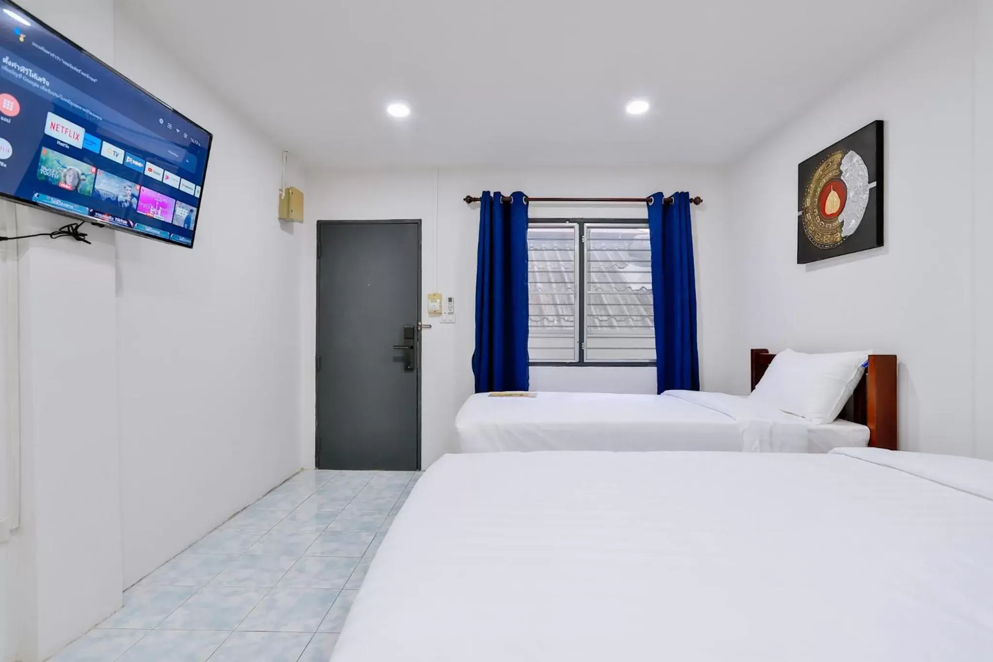 Bed in GP House Krabi Aonang Beach Bed in GP House Krabi Aonang Beach