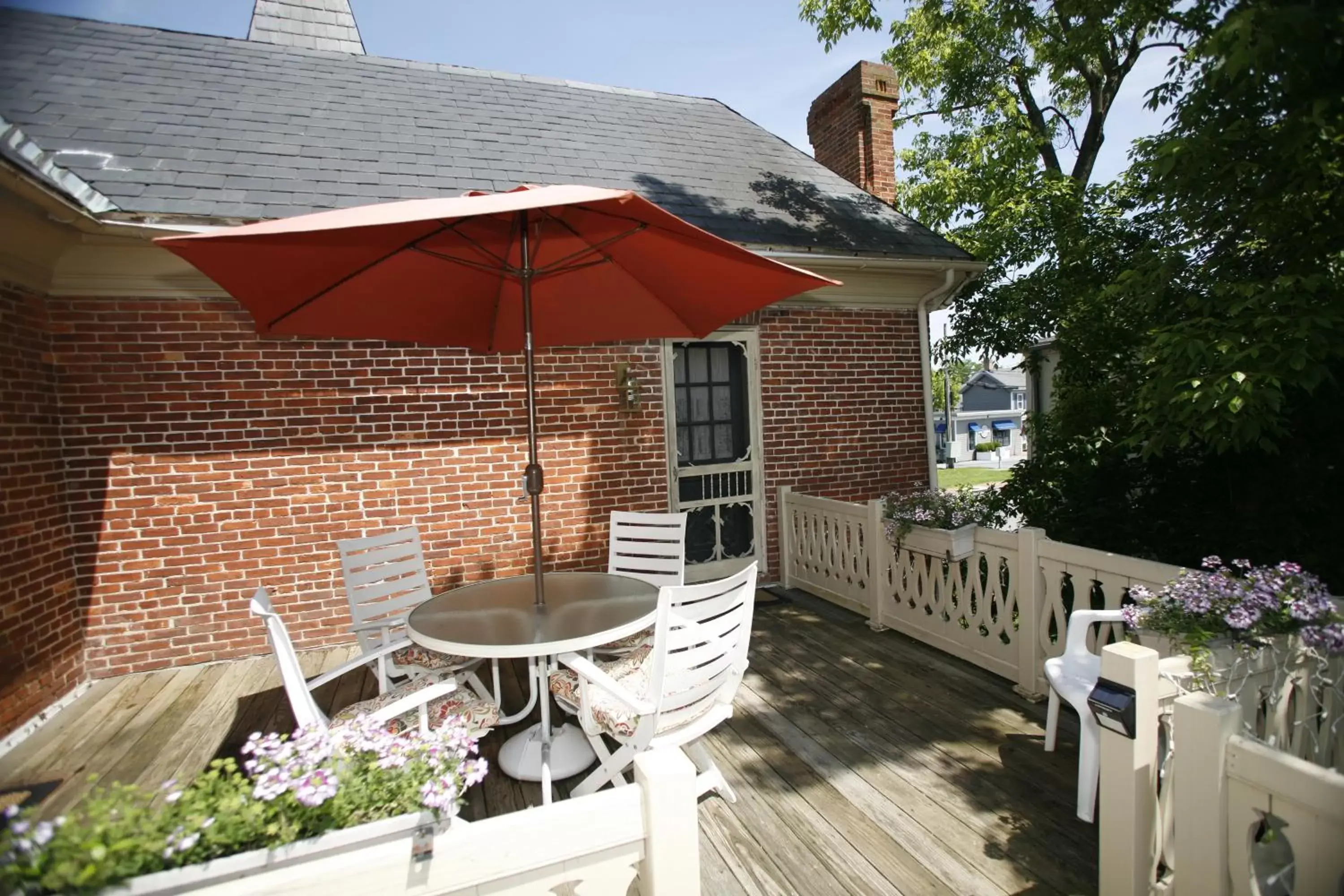Patio, Patio/Outdoor Area in Parsonage Inn Bed and Breakfast