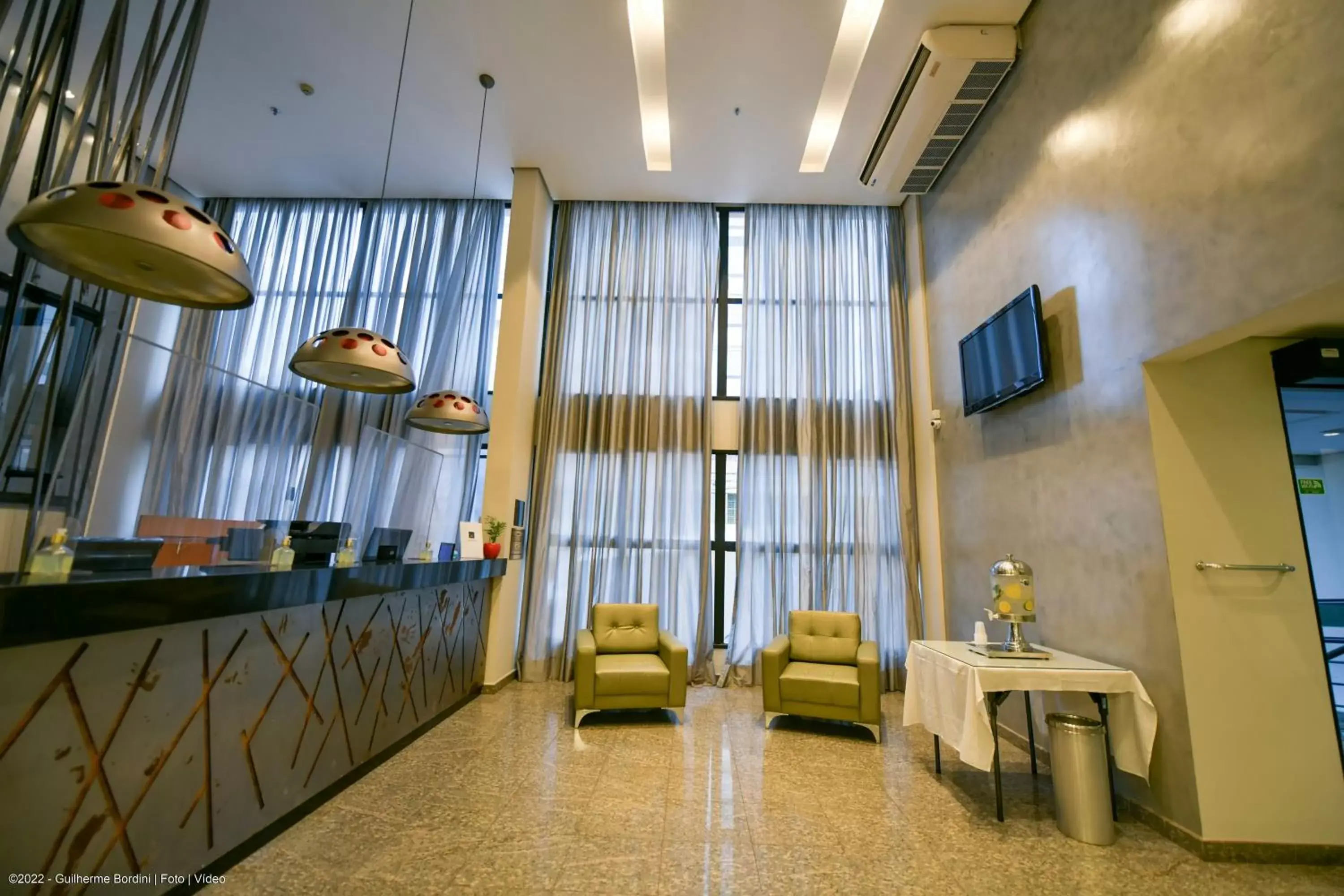 Lobby or reception in Nobile Inn Executive Ribeirao Preto